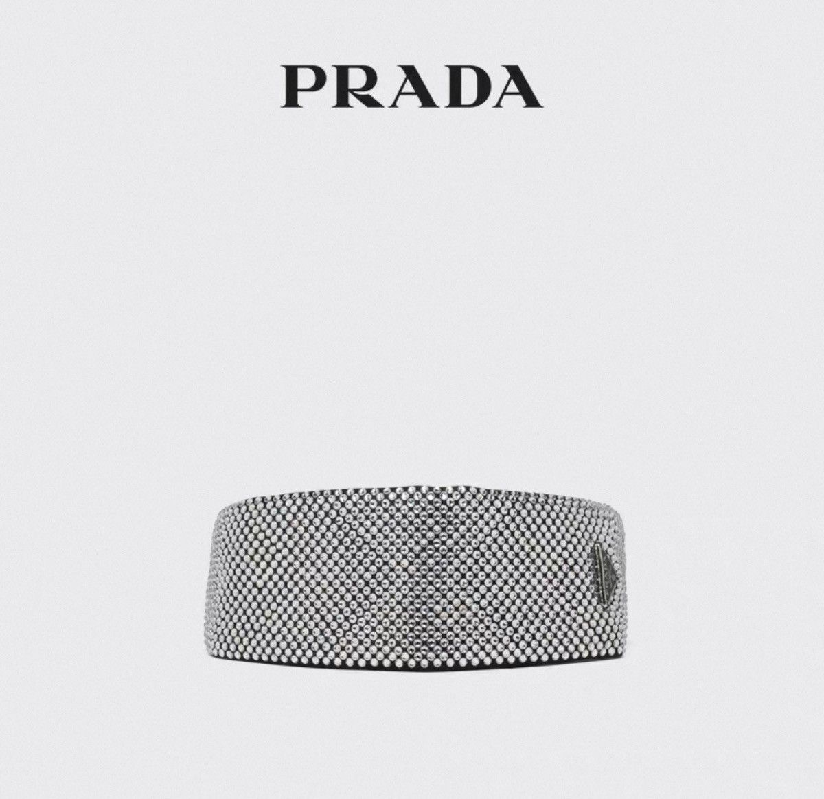 Gucci Prada Crystal Metallic Headband Size ONE SIZE - 11 Thumbnail