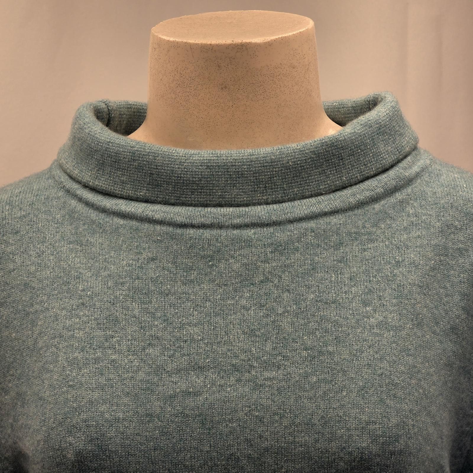 Other Talbots Pure Cashmere Turtleneck Sweater Light Blue Aqua Size L / US 10 / IT 46 - 8 Thumbnail