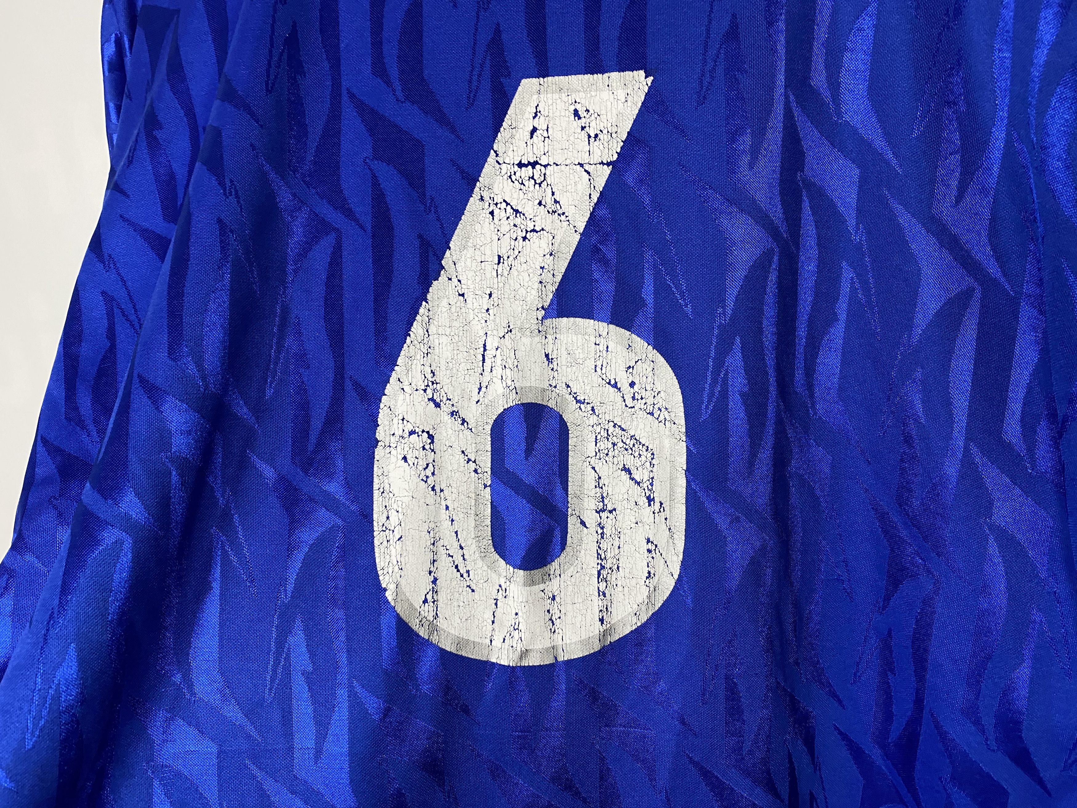 Vintage BUKTA 1990 LEICESTER CITY STILE FOOTBALL SHIRT SOCCER JERSEY Size US XL / EU 56 / 4 - 3 Thumbnail