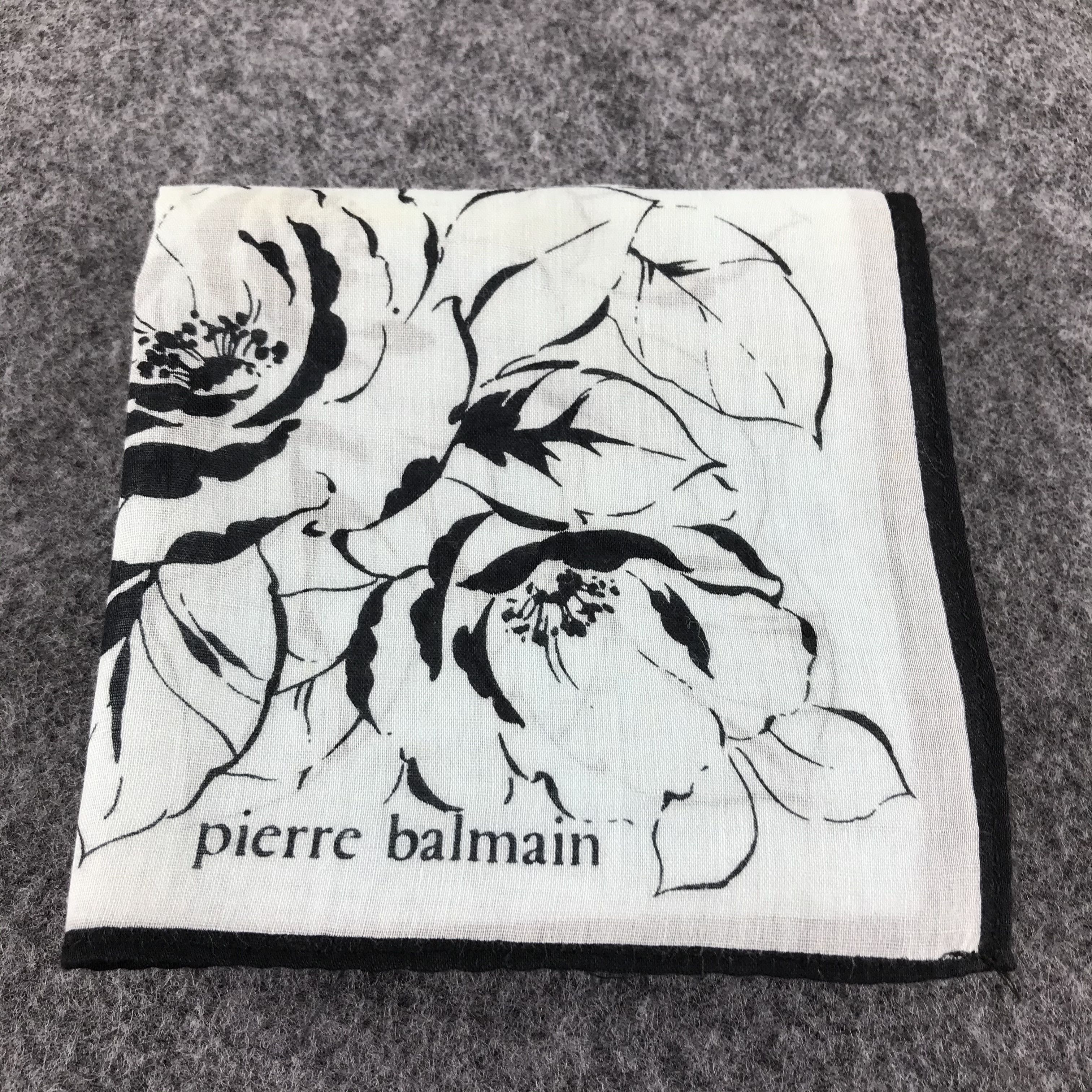 Pierre Balmain Pierre Balmain Handkerchief Neckerchief Bandana H186 Size ONE SIZE - 9 Thumbnail