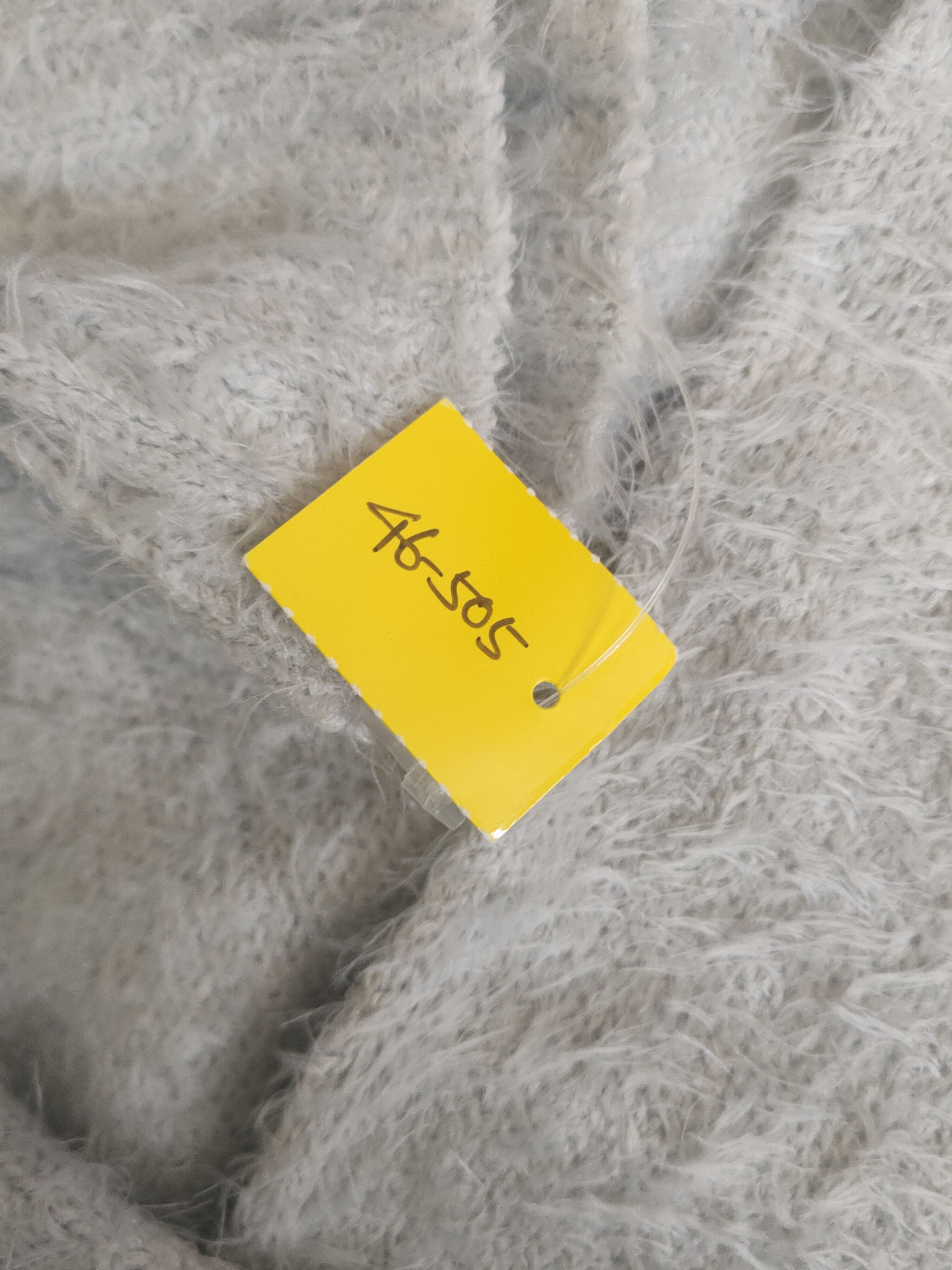 Japanese Brand DL Holiday Holic Light Blue Fur Mohair Knitwear #46-505 Size S / US 4 / IT 40 - 14 Thumbnail