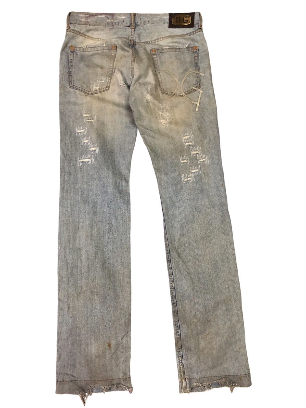 Dolce & Gabbana Dolce & Gabbana Distressed Denim Pants Size US 34 / EU 50 - 2 Thumbnail