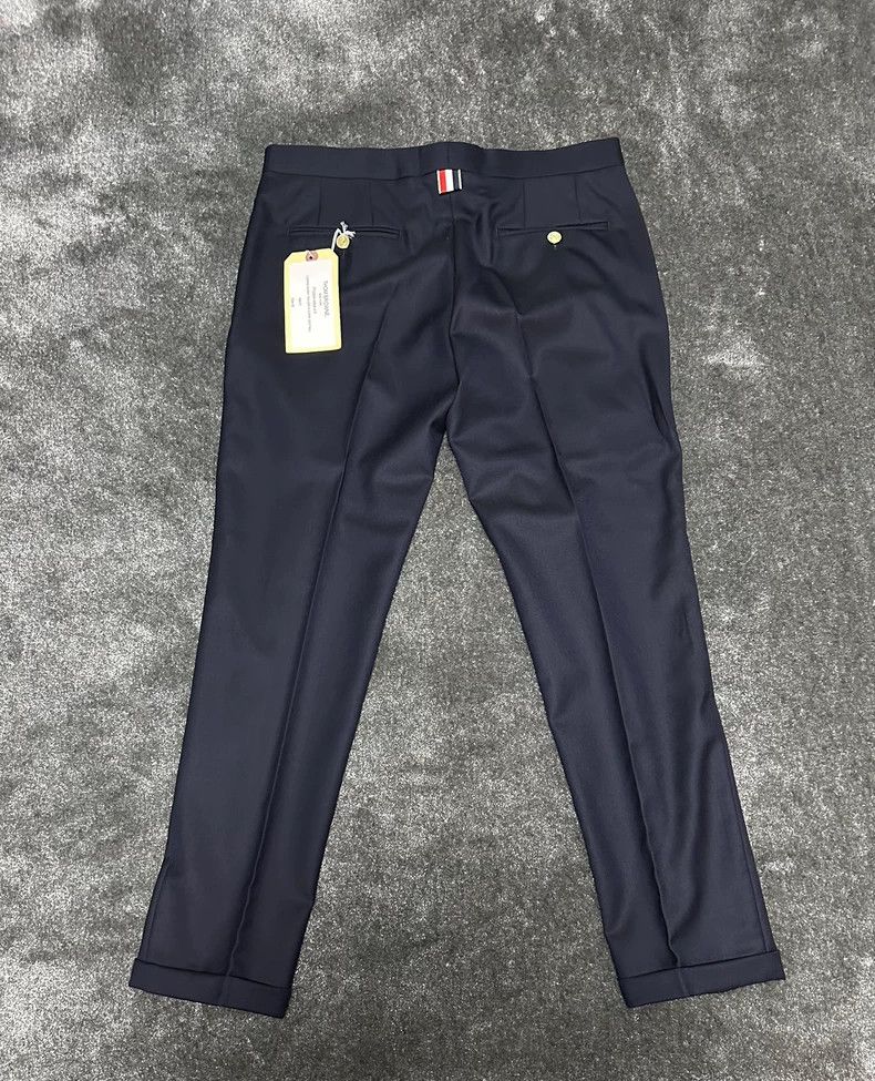 Thom Browne Thom Browne Classic Tibetan blue suit pants Size 27" / US 4 / IT 40 - 7 Thumbnail