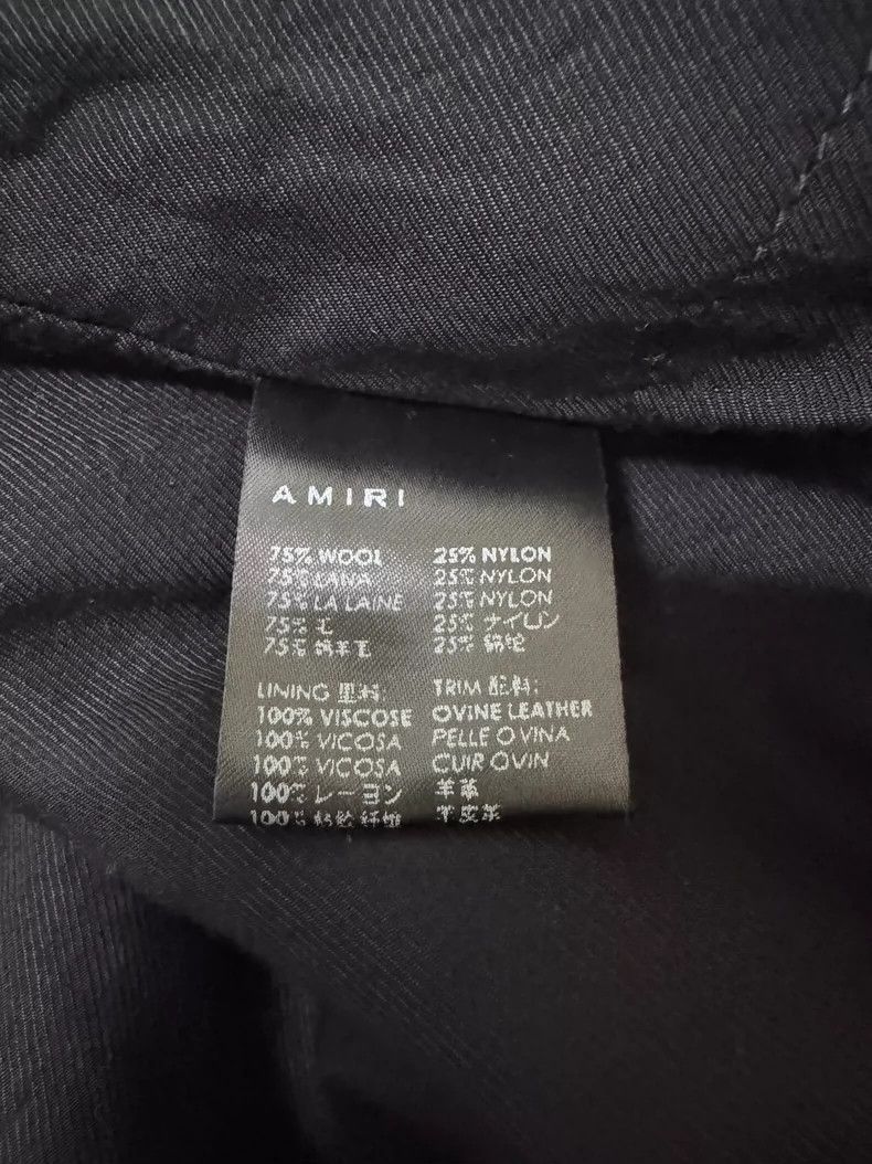 Amiri Amiri S22 Bone Embroidered Baseball Jacket-2506 Size US L / EU 52-54 / 3 - 5 Thumbnail
