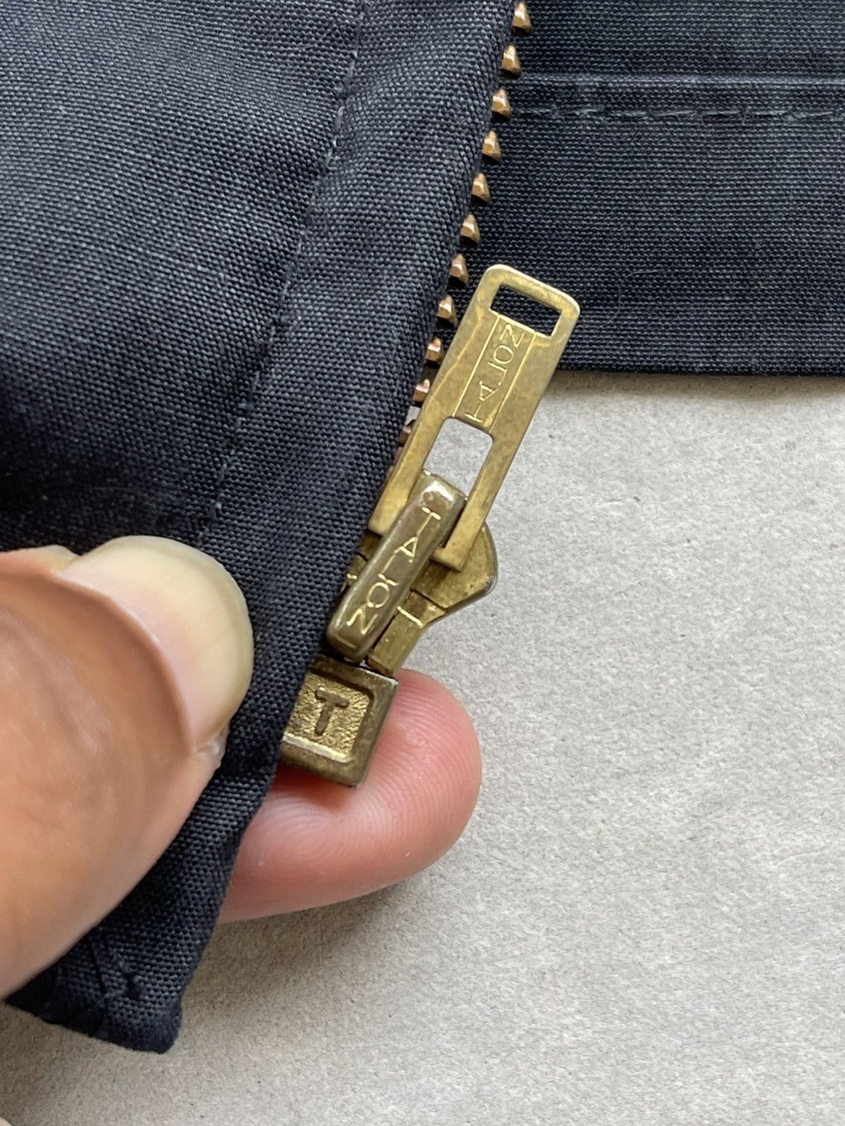 Naval Clothing Factory 🔥VINTAGE 1970'S U.S NAVY MAN'S BOMBER JACKET Size US S / EU 44-46 / 1 - 10 Thumbnail