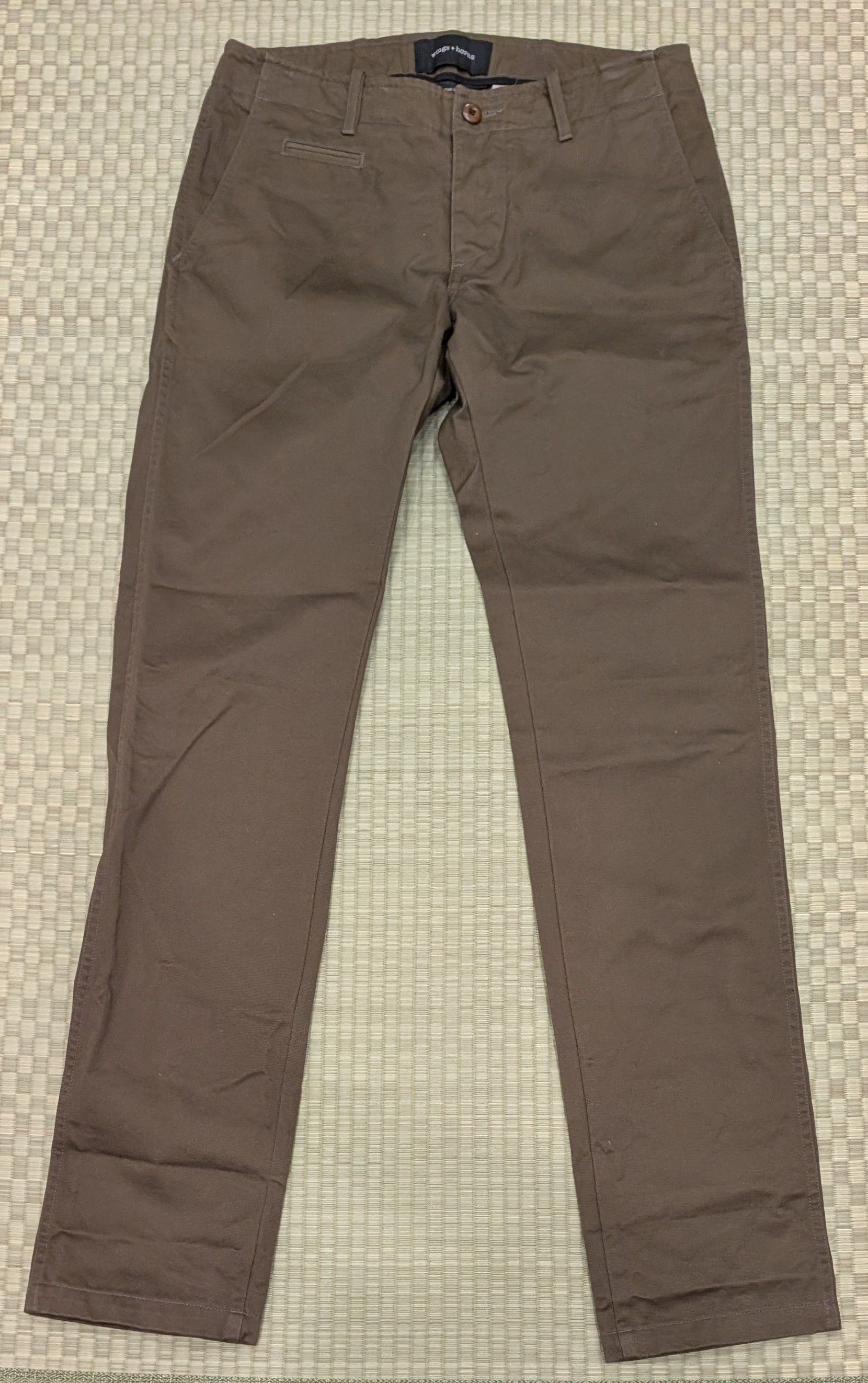 Wings + Horns Wings + Horns West Point Chinos Pants Olive Made in Canada Size US 30 / EU 46 - 1 Thumbnail