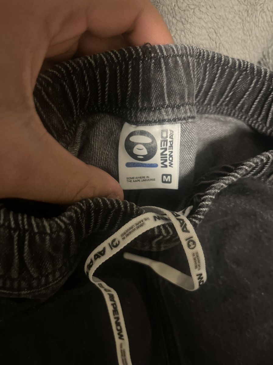 Aape Aape Denim Shorts Size US 30 / EU 46 - 5 Thumbnail