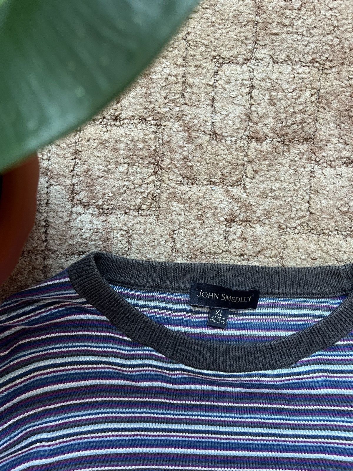 John Smedley John Smedley Wool Striped Women's Sweater Made In England Size XL / US 12-14 / IT 48-50 - 2 Thumbnail
