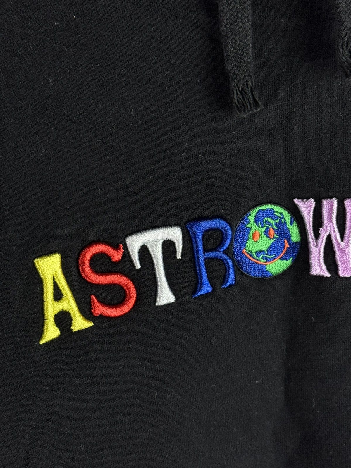 Travis Scott Travis Scott Astroworld Logo Hoodie Black - FW18 Size US S / EU 44-46 / 1 - 3 Thumbnail
