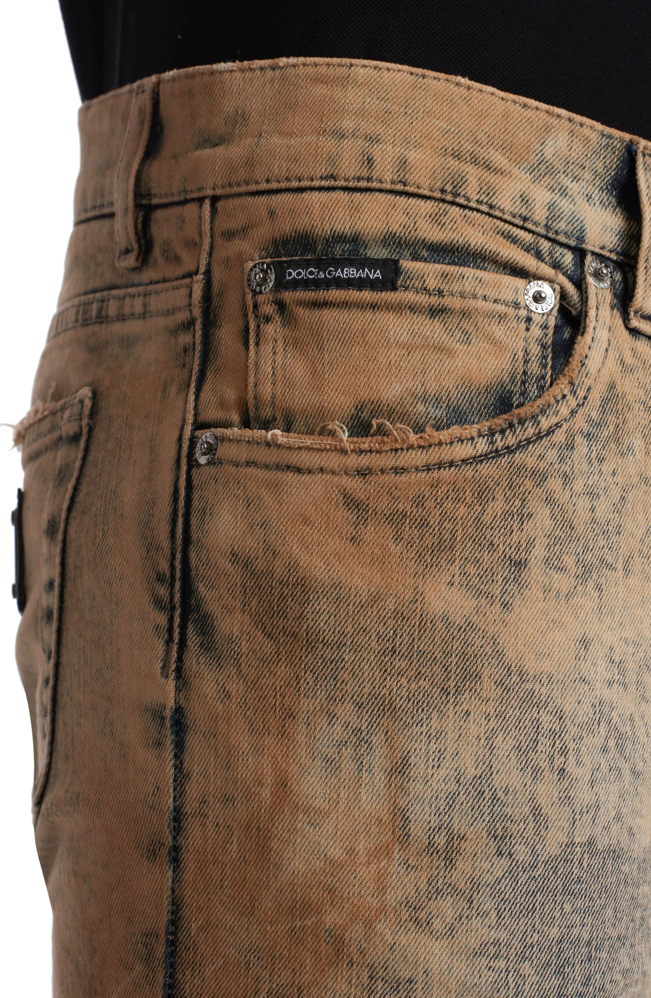 Dolce & Gabbana o1y0125 Jeans in Light Brown Size US 30 / EU 46 - 5 Thumbnail