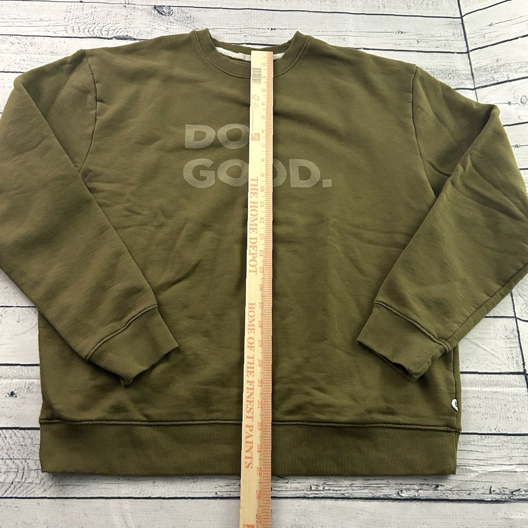 Cotopaxi Cotopaxi Sweatshirt Pullover Do Good Olive Green Do Good Pullover Sweatshirt Men's L Olive Green Cotopaxi Shirt Mens L Sweatshirt Size US L / EU 52-54 / 3 - 3 Thumbnail