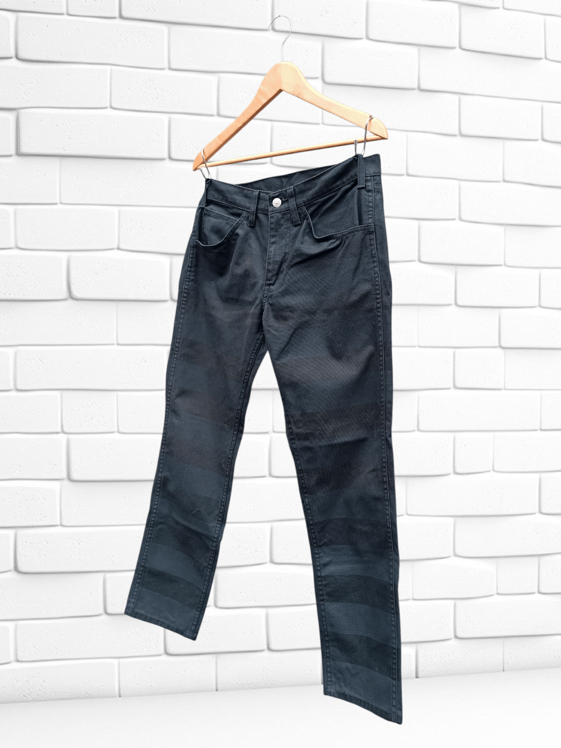 Levi's Vintage Levi's Black Gray Prison Stripes Size US 32 / EU 48 - 2 Thumbnail