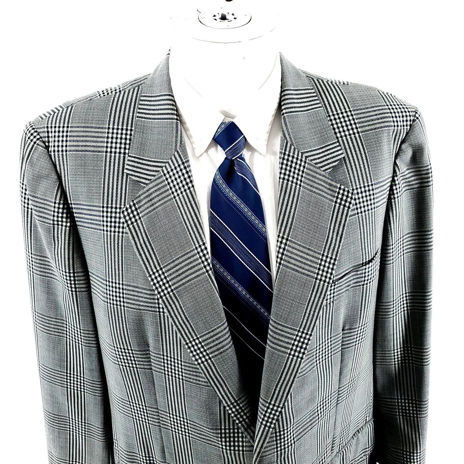 Ermenegildo Zegna DAMAGED Ermenegildo Zegna High Performance Wool 2 Button Bla Size 42L - 1 Thumbnail