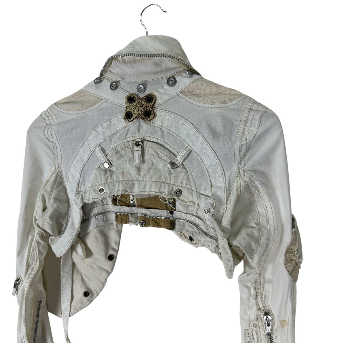 Le Grande Bleu (L.G.B.) 🌟00s L.G.B PARACHUTE DETACHABLE HOLSTER JACKET Size US XS / EU 42 / 0 - 14 Thumbnail