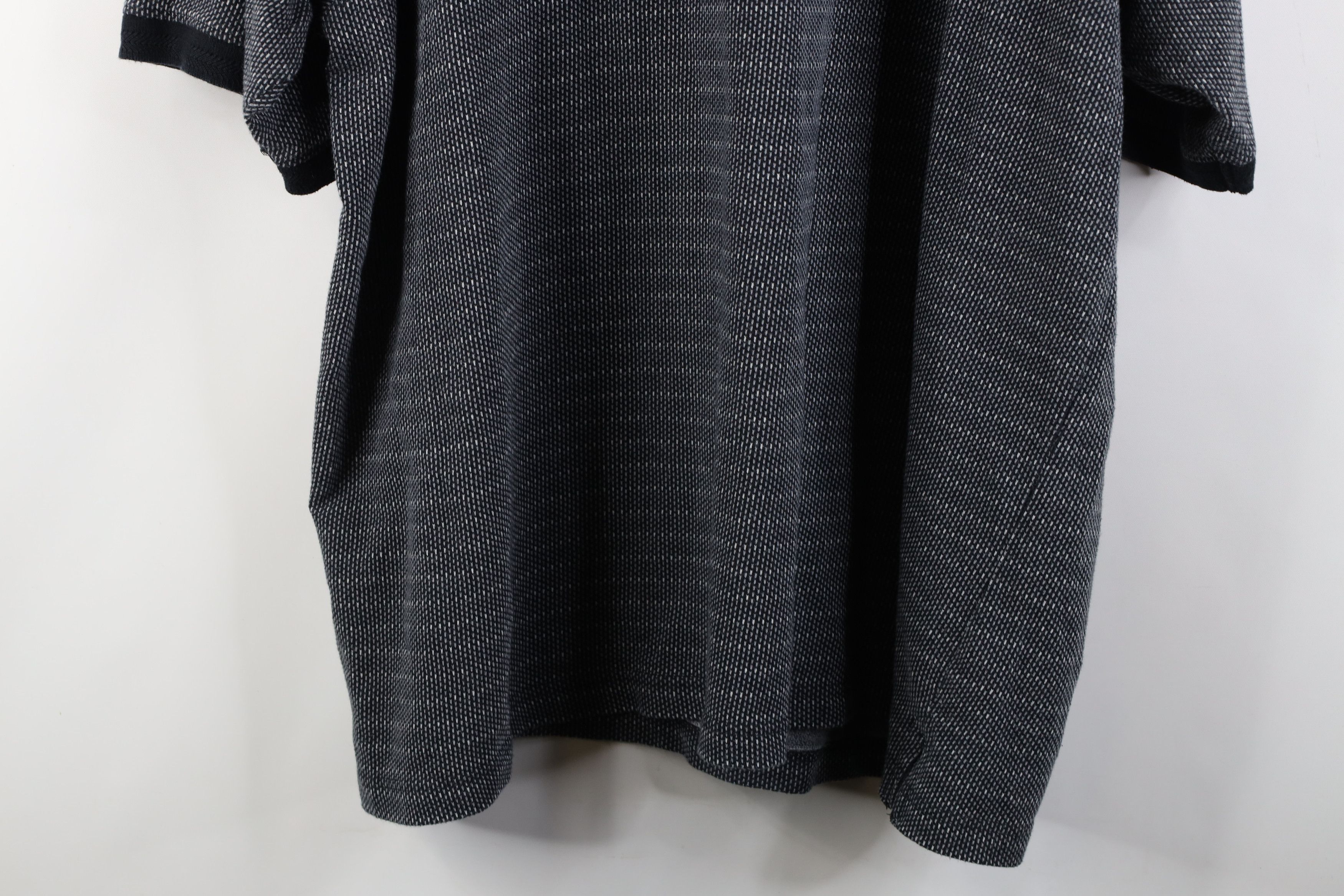 Vintage Vintage 90s Streetwear Striped Knit Collared Golf Polo Shirt Size US XXL / EU 58 / 5 - 10 Thumbnail