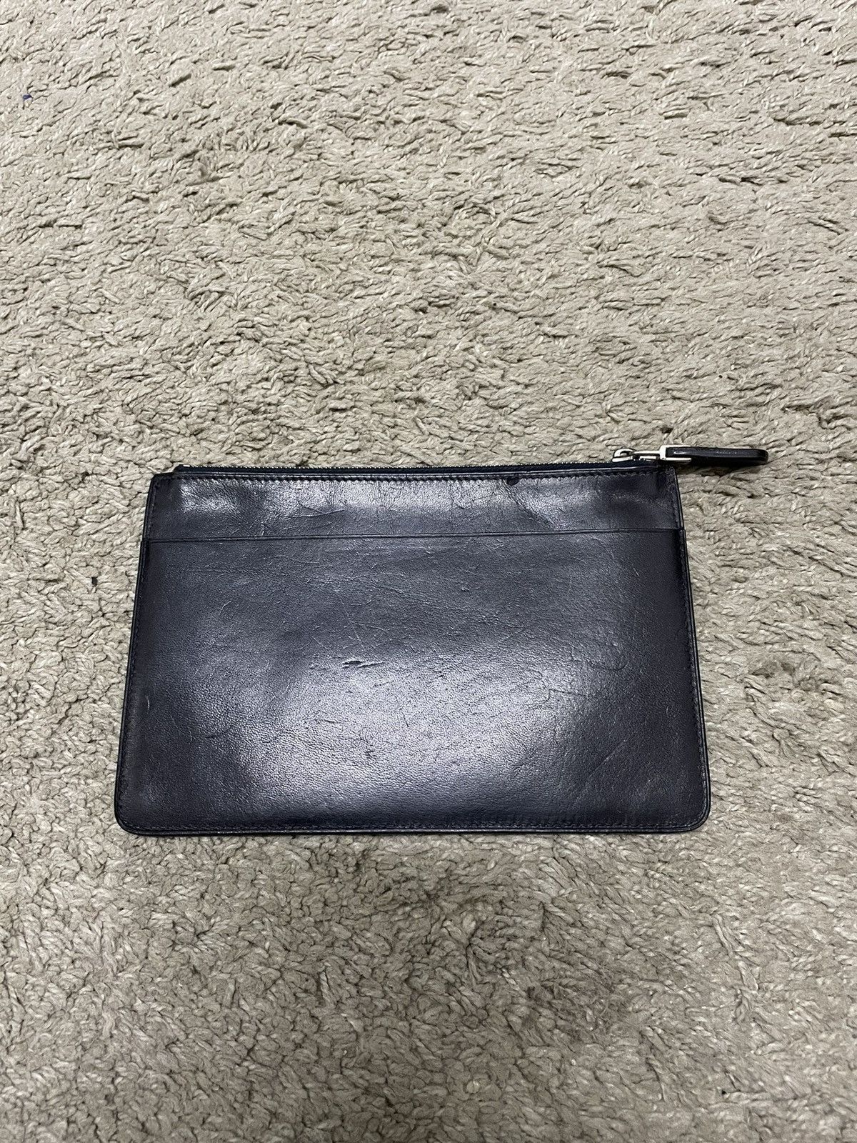 Designer × Vintage Vintage HIROFU H Clutch Leather Size ONE SIZE - 2 Thumbnail