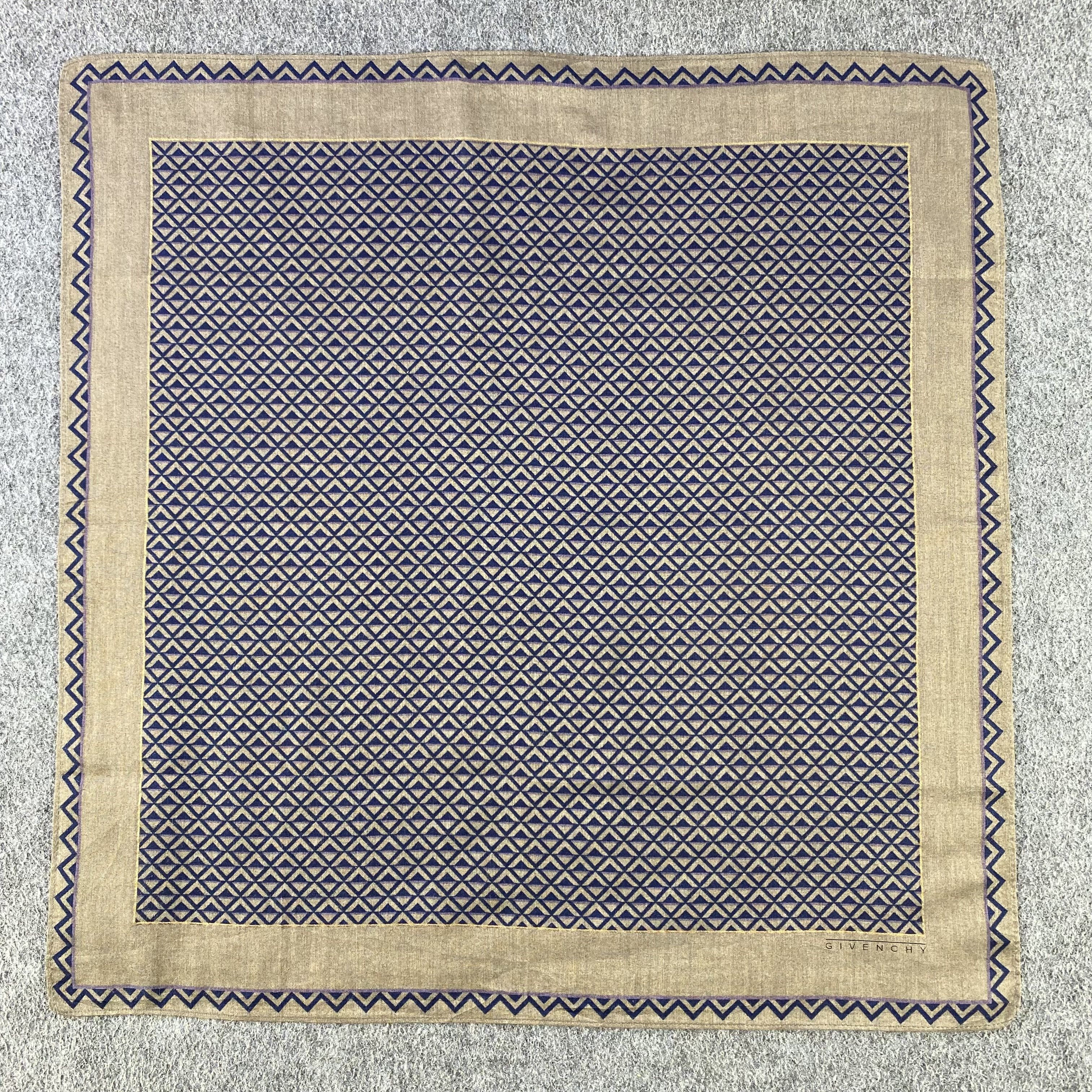 Vintage Givenchy Handkerchief/Neckerchief/Bandana HC697 Size ONE SIZE - 1 Thumbnail