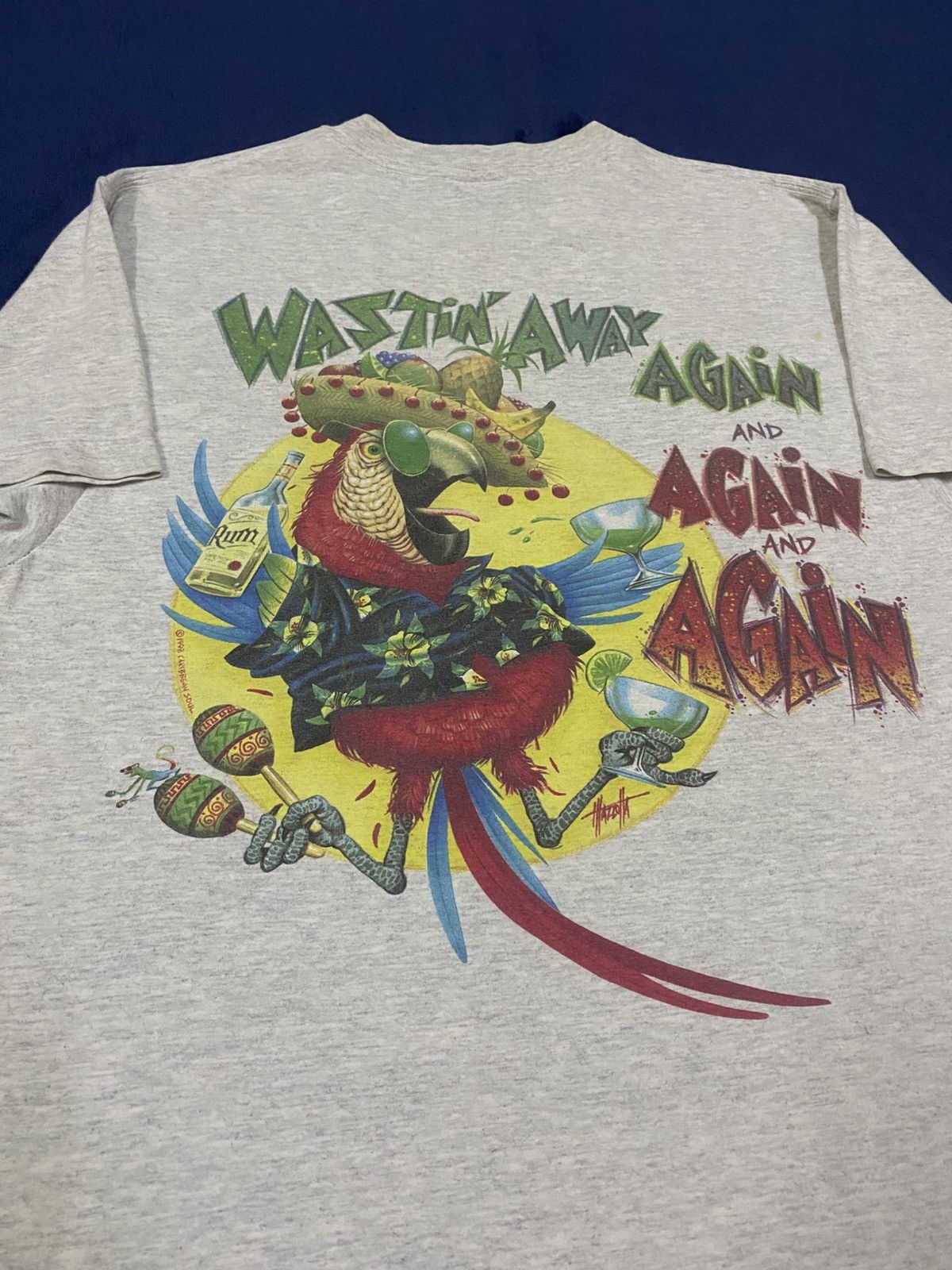 Vintage Vintage 90s Carribean Soul Hawaii Tshirt Size US L / EU 52-54 / 3 - 1 Thumbnail