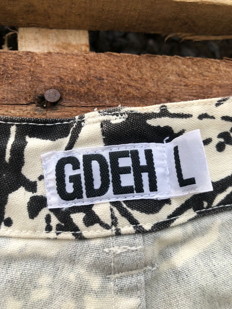 GOODENOUGH Goodenough -Hiroshi Fujiwara- Paint Splatter Cargo Pants Size US 34 / EU 50 - 3 Thumbnail