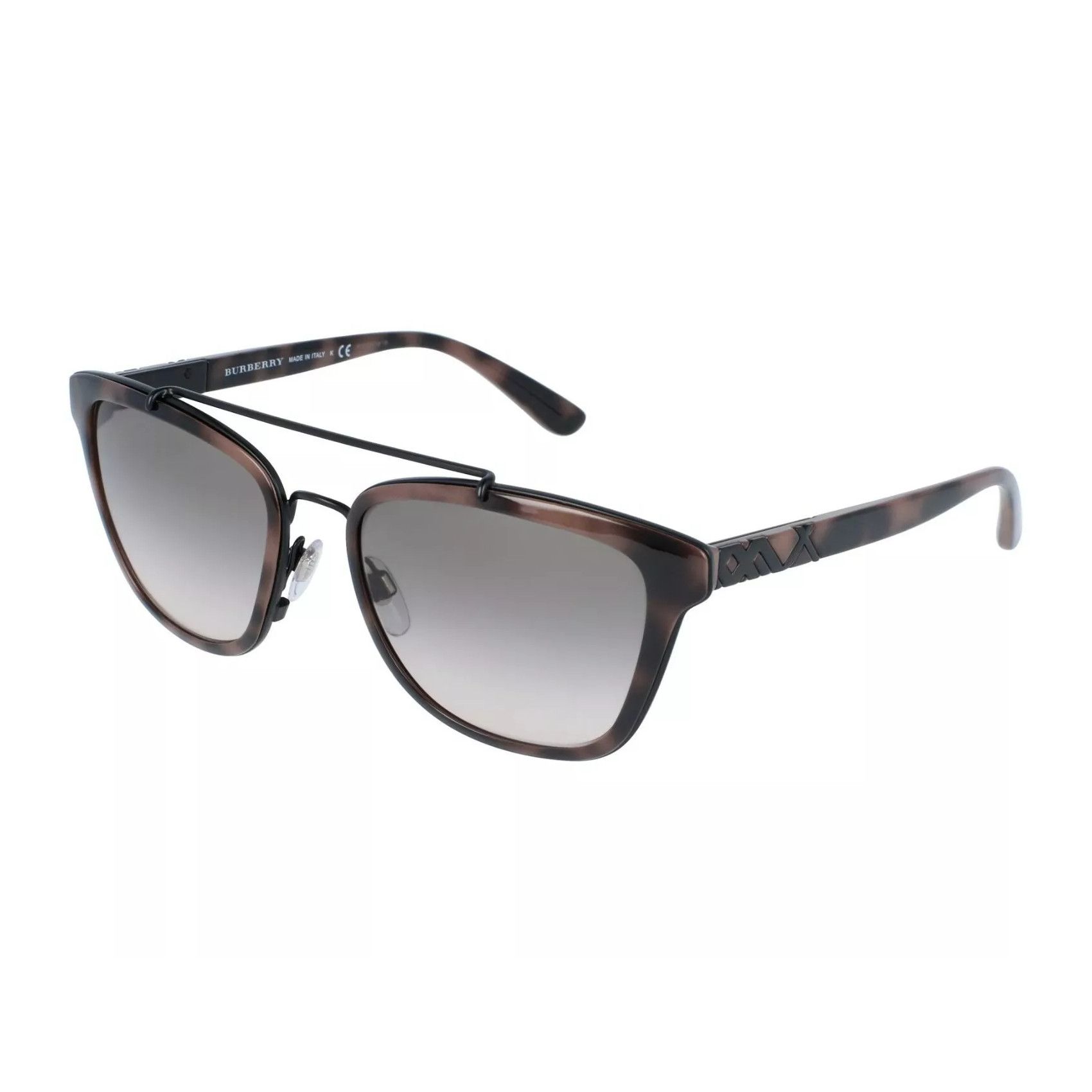 Burberry BURBERRY unisex Havana marble brown sunglasses authentic Size ONE SIZE - 1 Thumbnail