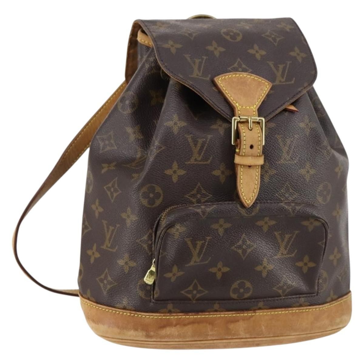 Louis Vuitton Louis Vuitton Vintage Montsouris Backpack Monogram Canvas Size ONE SIZE - 1 Thumbnail