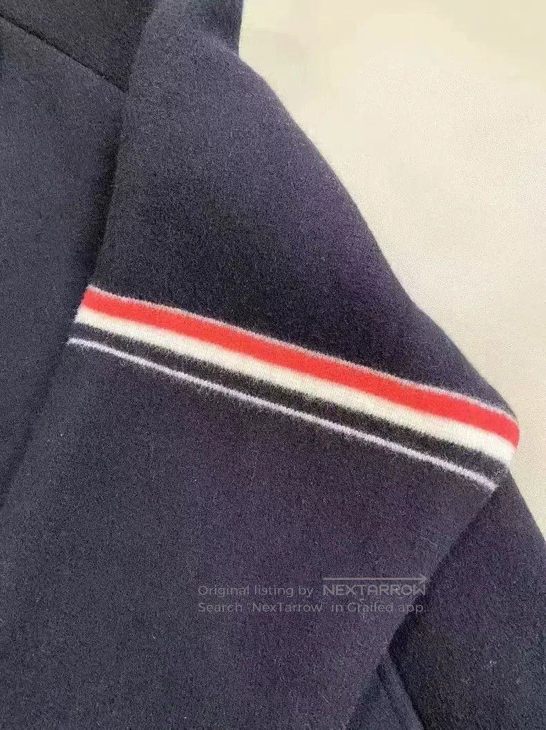 Thom Browne Thom Browne Medium length wool knit coat Size US XXS / EU 40 - 5 Thumbnail