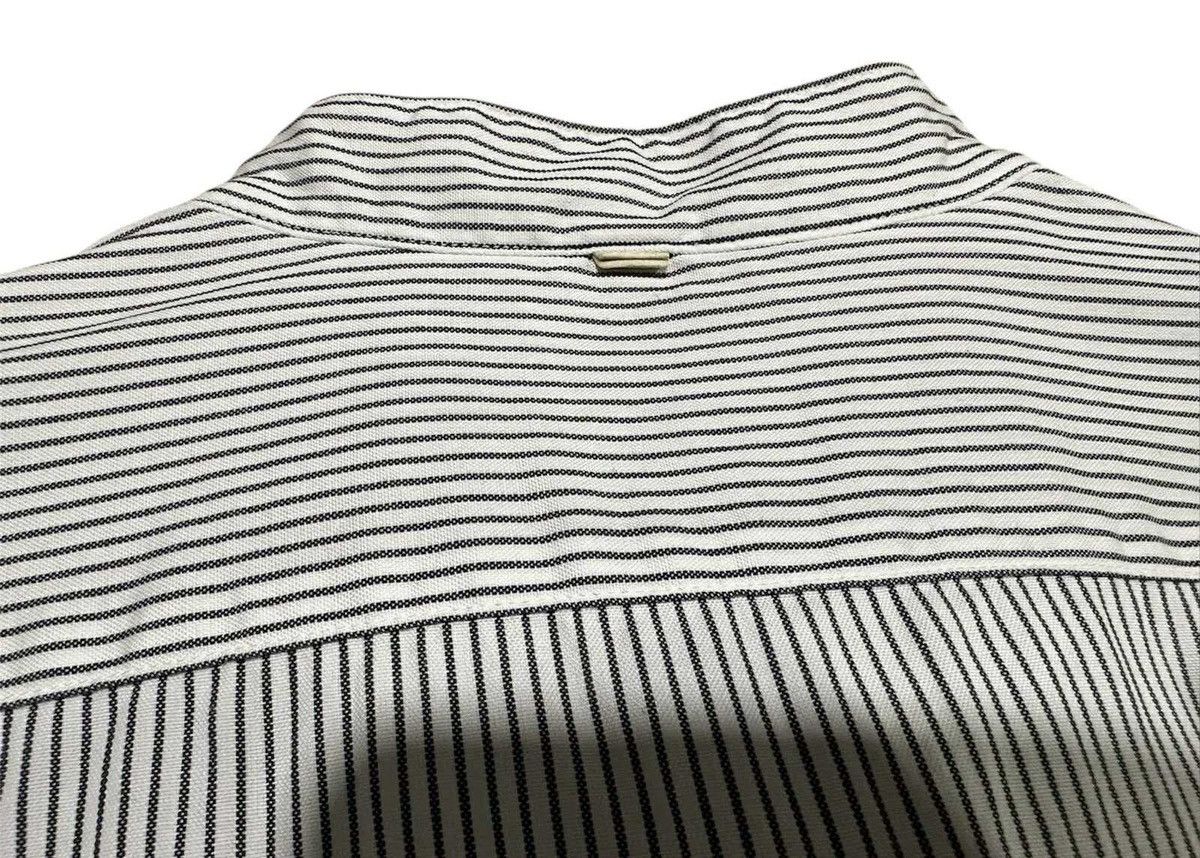 Visvim 🔥Visvim Striped Shirt L/S Mandarin Collar Size US L / EU 52-54 / 3 - 7 Thumbnail