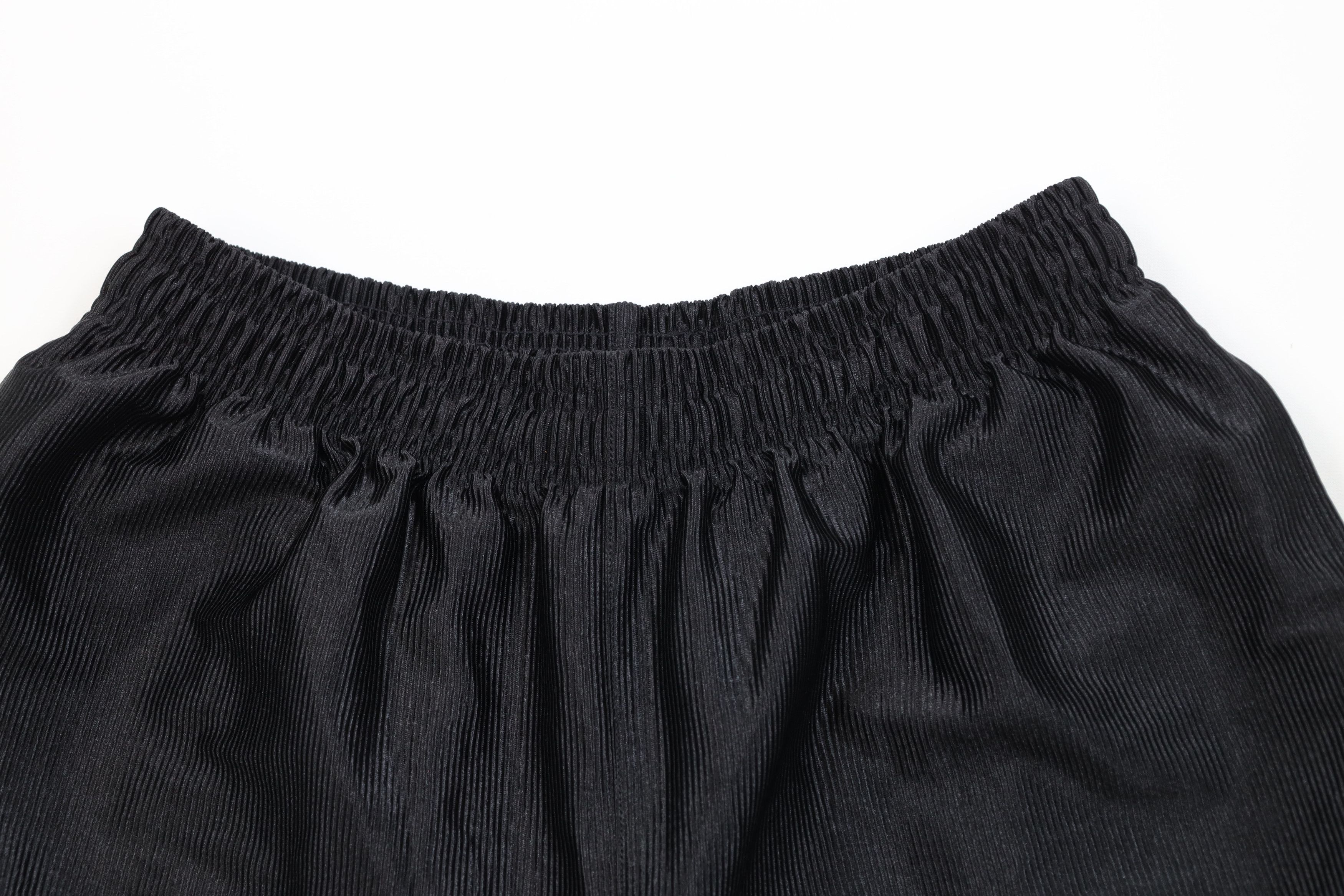 Nike Vintage 90s Nike Mini Swoosh Dazzle Basketball Shorts Black Size US 36 / EU 52 - 2 Thumbnail