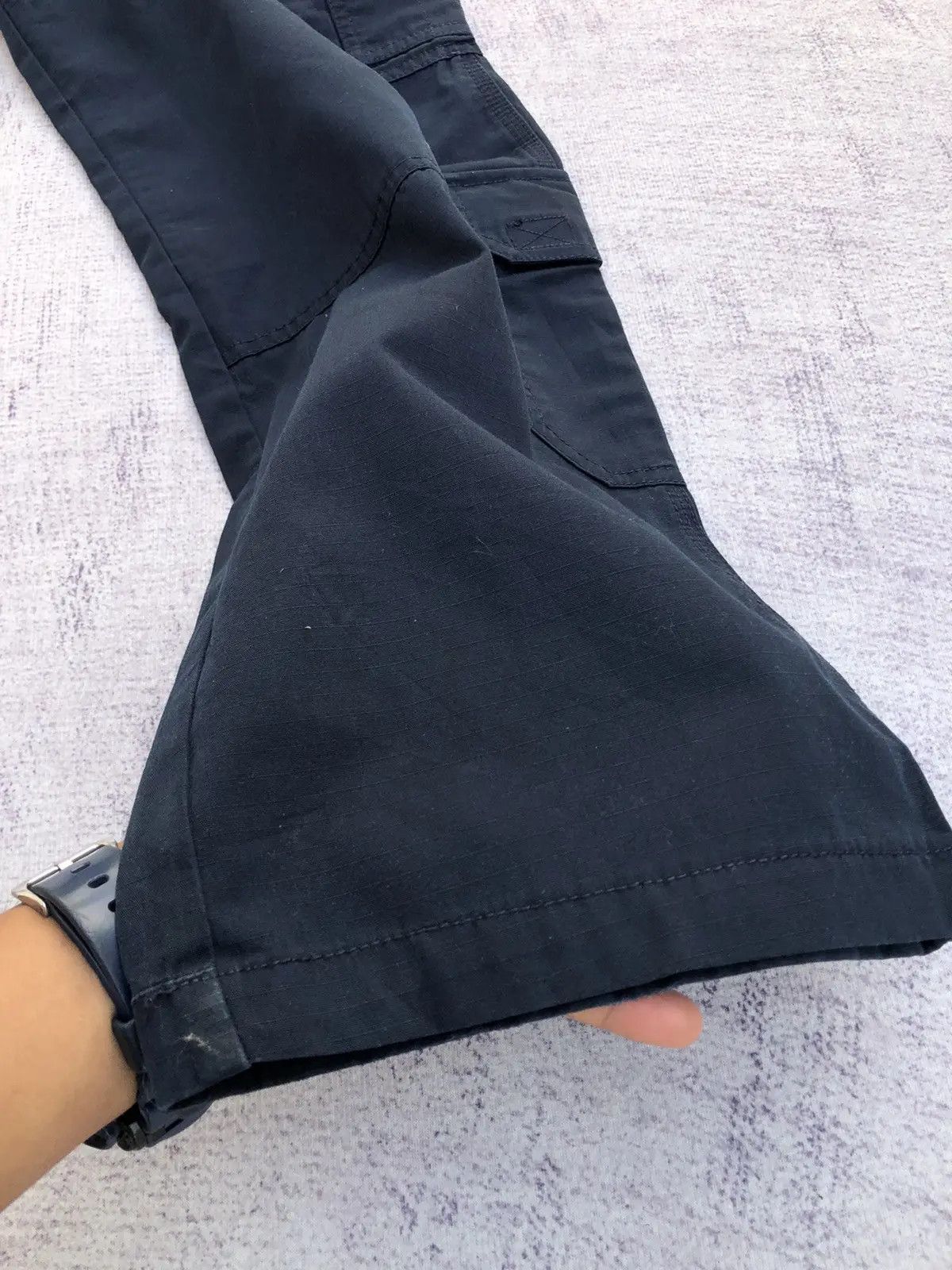 5.11 Very Rare Navy Blue Multipocket Bush Cargo Pants 9 Pocket Size US 33 - 4 Thumbnail