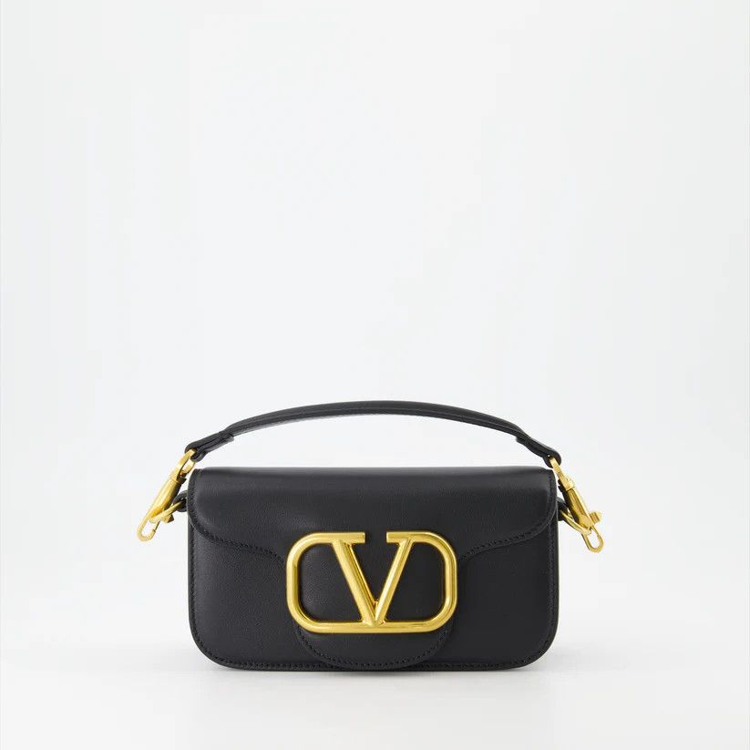 Valentino o1s22i1n0924 Size: OS / Small Locò Shoulder Bag in Black Size ONE SIZE - 1 Thumbnail