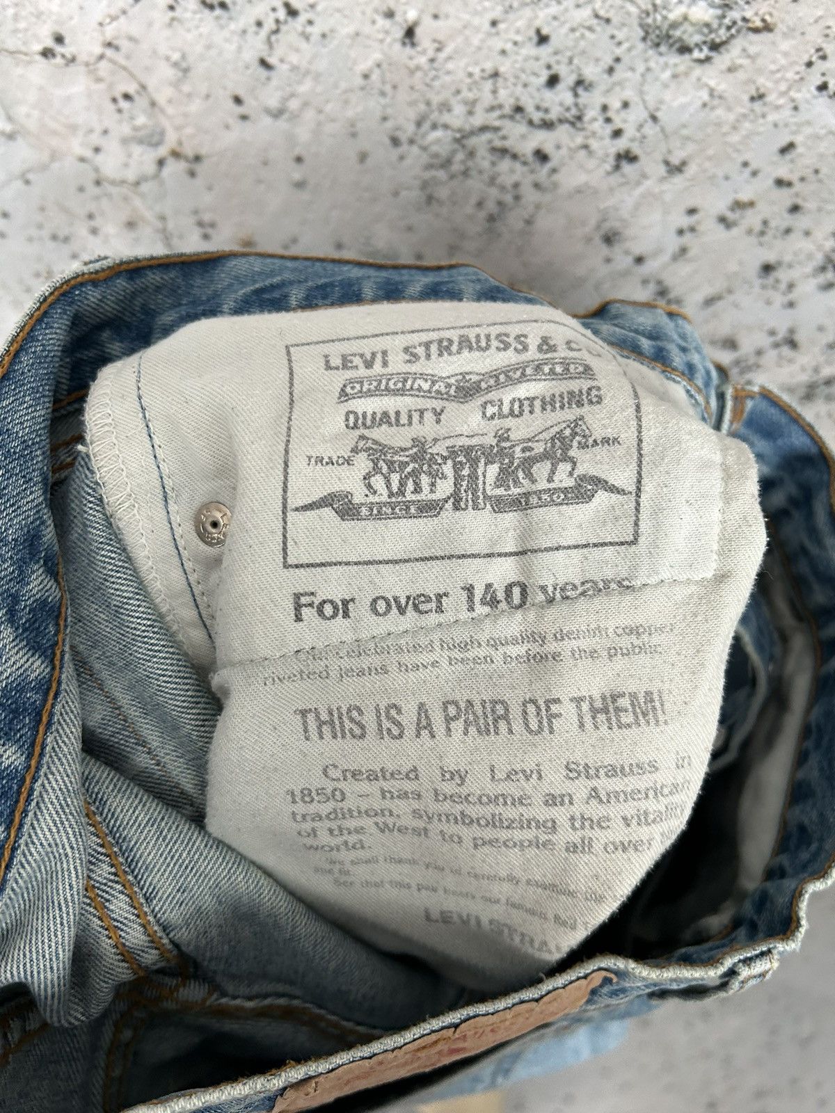 Levi's Vintage Clothing Vintage Levi’s 510 Selvedge Denim 1992 Rare Archival 90s Size US 33 - 8 Thumbnail