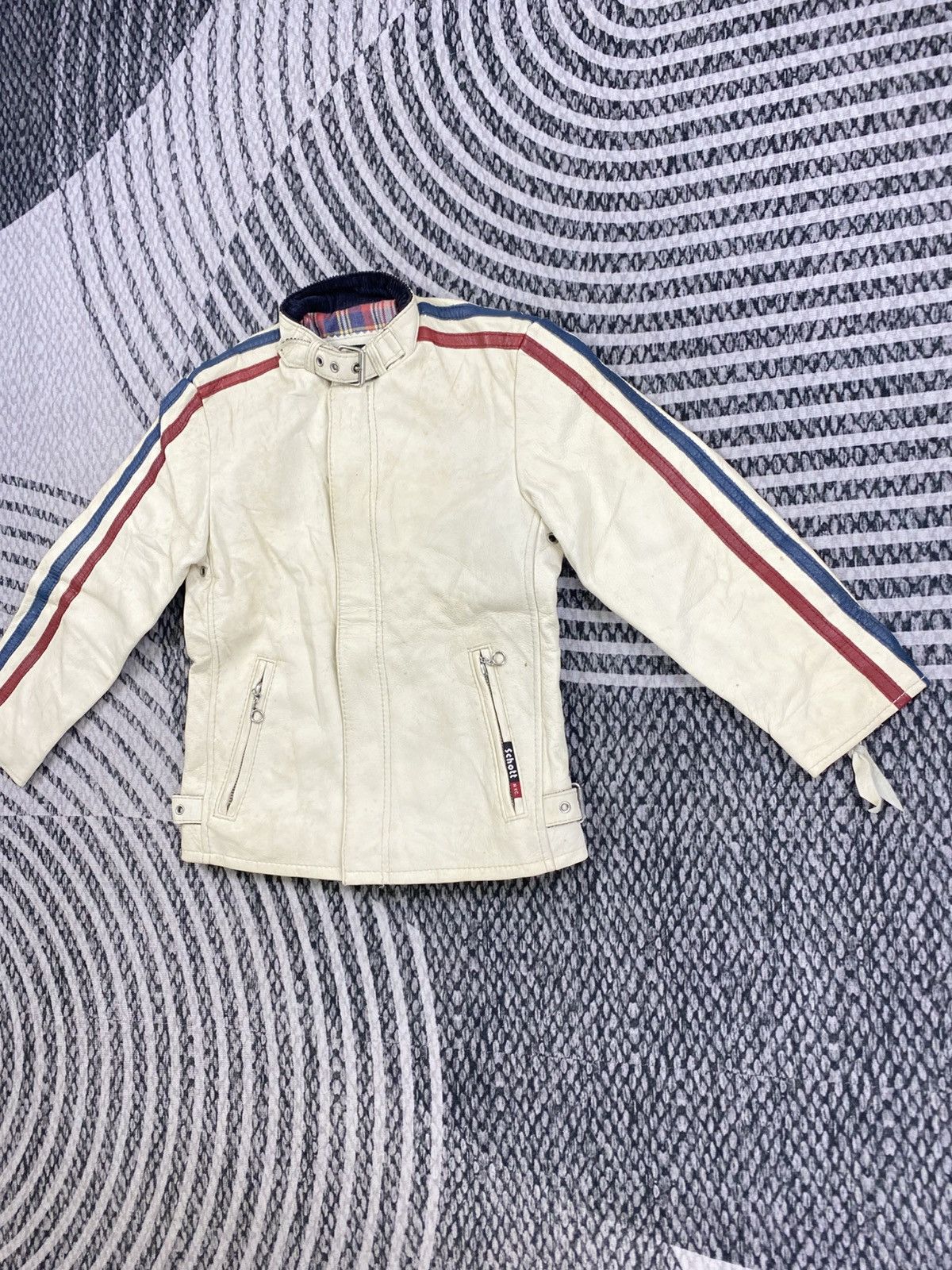 Schott Vintage Schott NYC Rider Leather Jacket For Kids Size US XXS / EU 40 - 3 Thumbnail