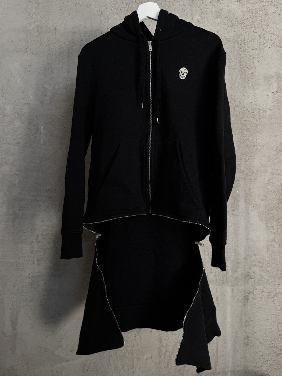 Alexander McQueen Alexander McQueen Zip Long Hoodie Size US L / EU 52-54 / 3 - 1 Thumbnail