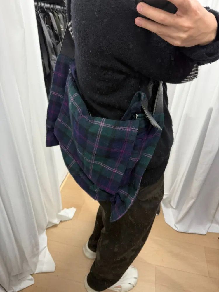 Other Yohji Yamamoto Y's Plaid Bundle Bag-2507 Size ONE SIZE - 5 Thumbnail
