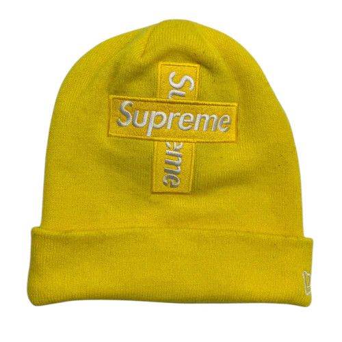 Supreme Cross Box outlet Logo beanie