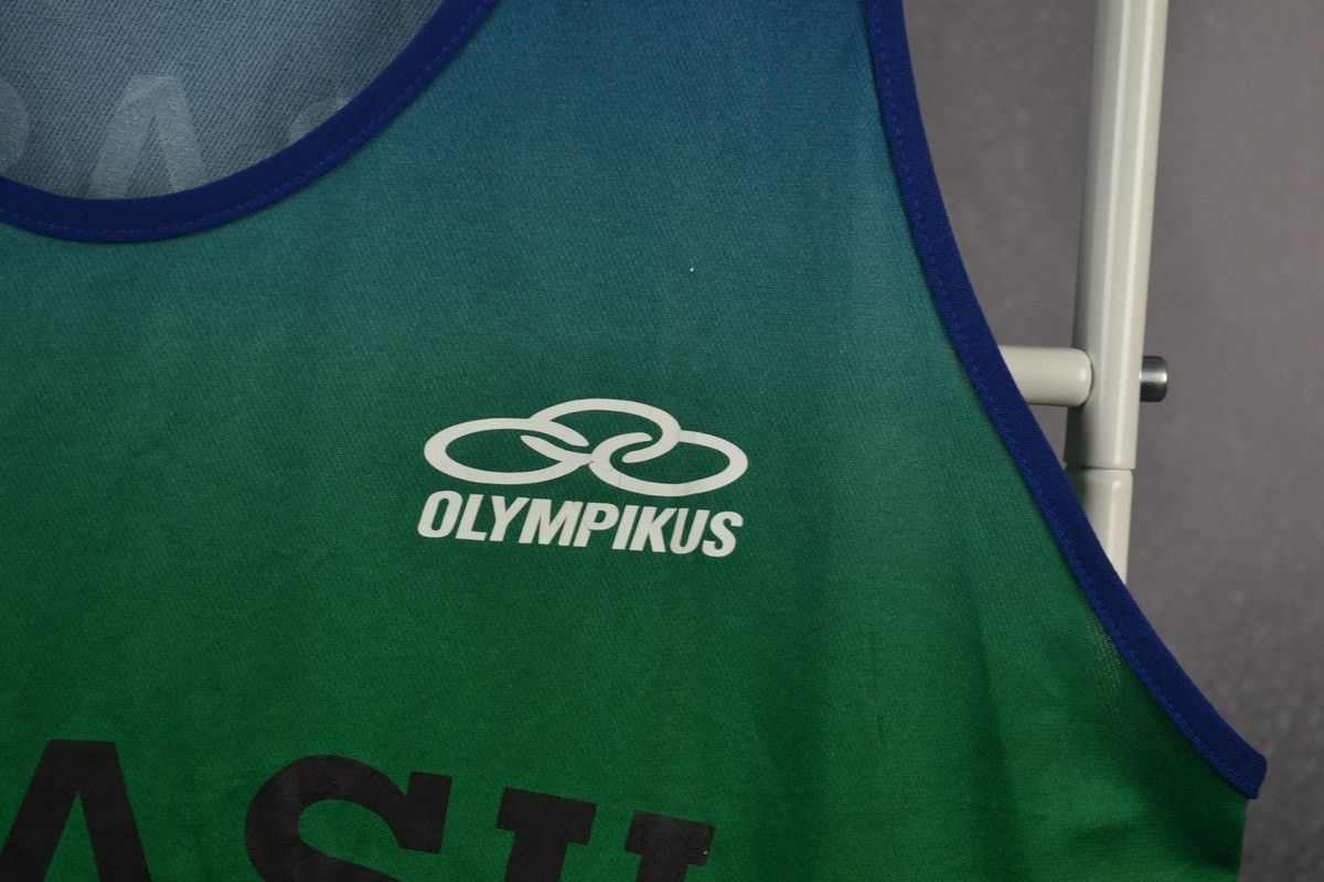 USA Olympics BRASIL Olympic Games running jersey tank top sleeveless Size US M / EU 48-50 / 2 - 6 Thumbnail
