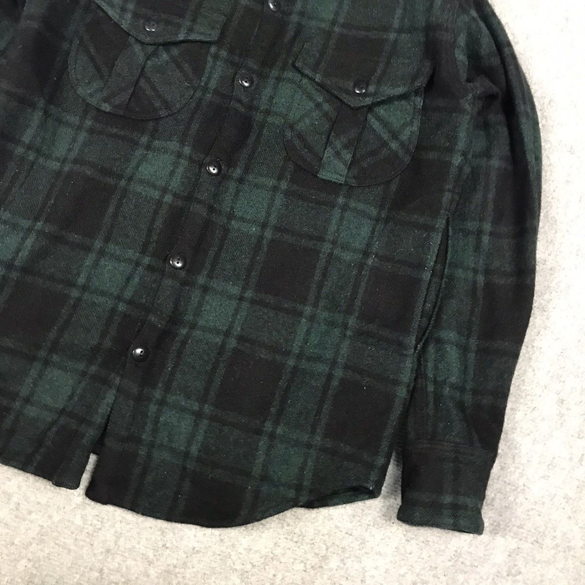 Japanese Brand ACCHA MADE IN JAPAN UNITY MADE WOOL BUTTON UP SHIRT JACKET Size US M / EU 48-50 / 2 - 3 Thumbnail