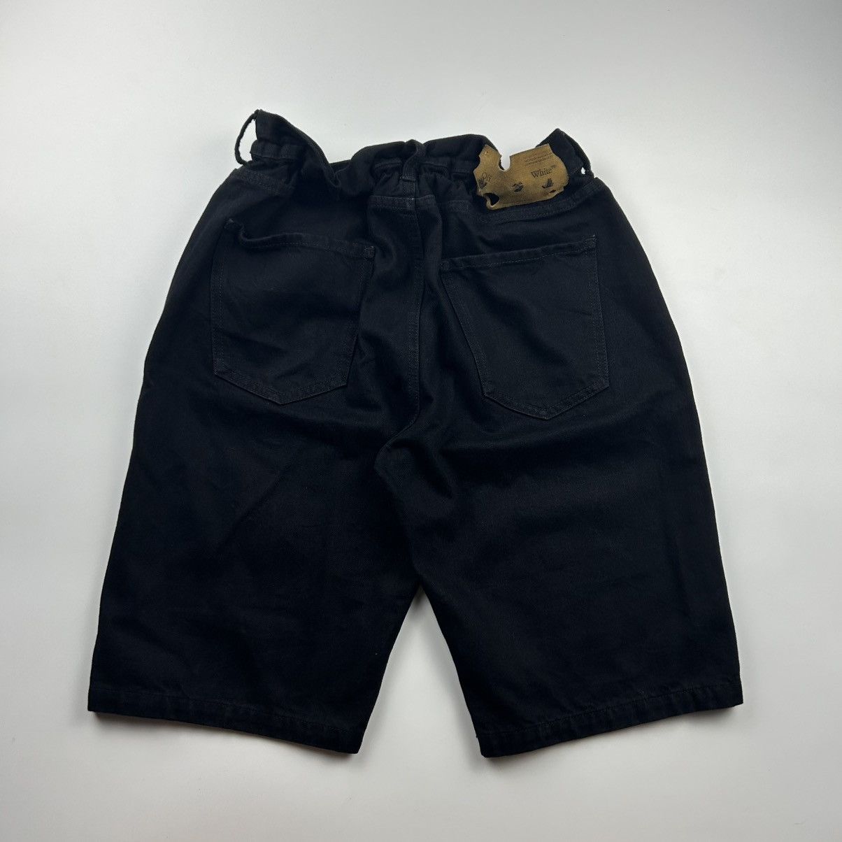Off-White Off-White Denim Shorts Size US 33 - 4 Thumbnail