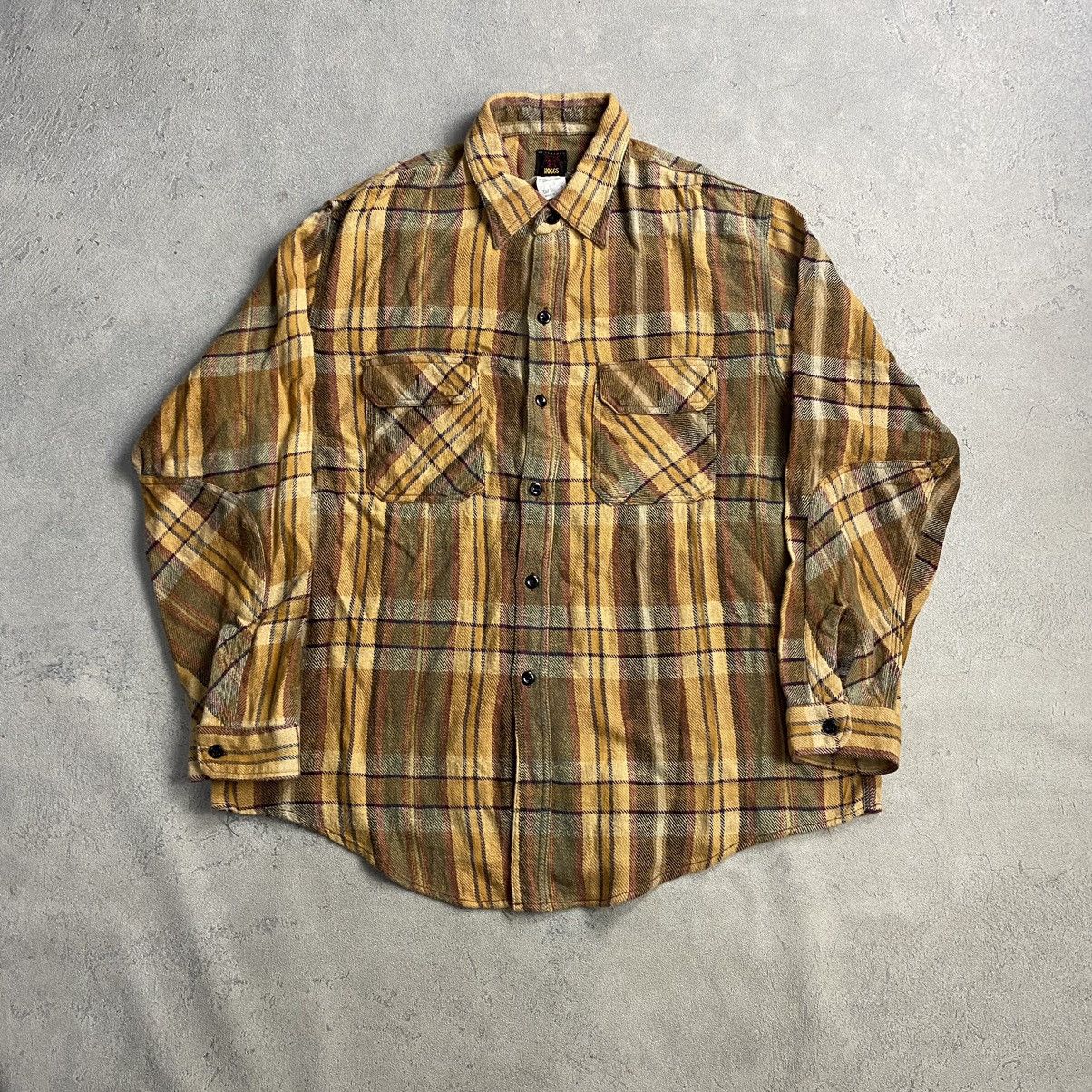 Needles × Nepenthes Rare Early Needles/ Hoggs Flannel Overshirt Made in Japan Size US M / EU 48-50 / 2 - 2 Thumbnail