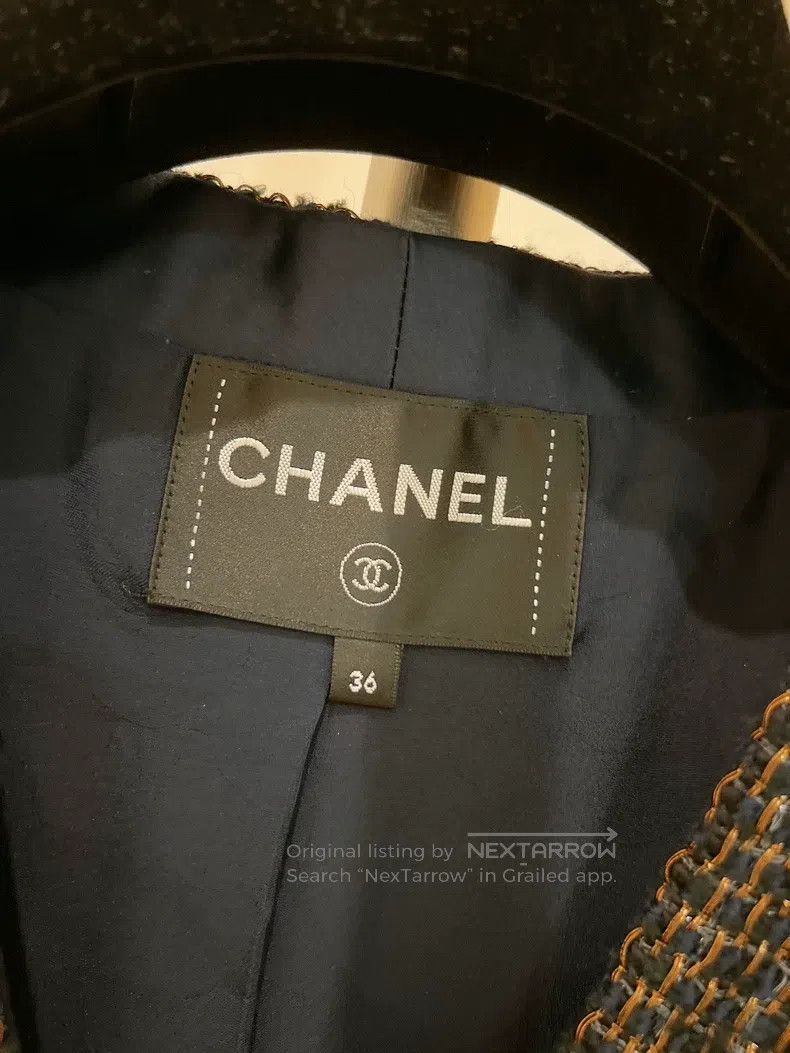 Chanel Chanel Egyptian series blue and gold jacket Size XS / US 0-2 / IT 36-38 - 8 Thumbnail
