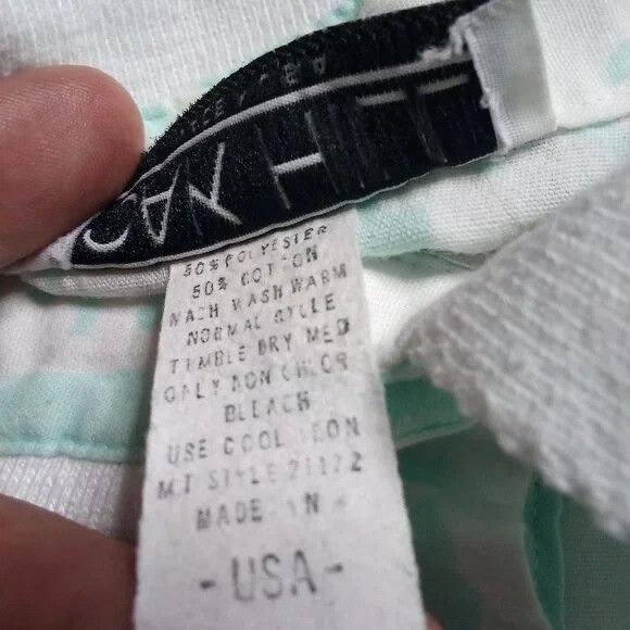 Vintage Vintage 80s Oak Hill Pastel Strokes Stripes Polo Shirt Size US L / EU 52-54 / 3 - 5 Thumbnail