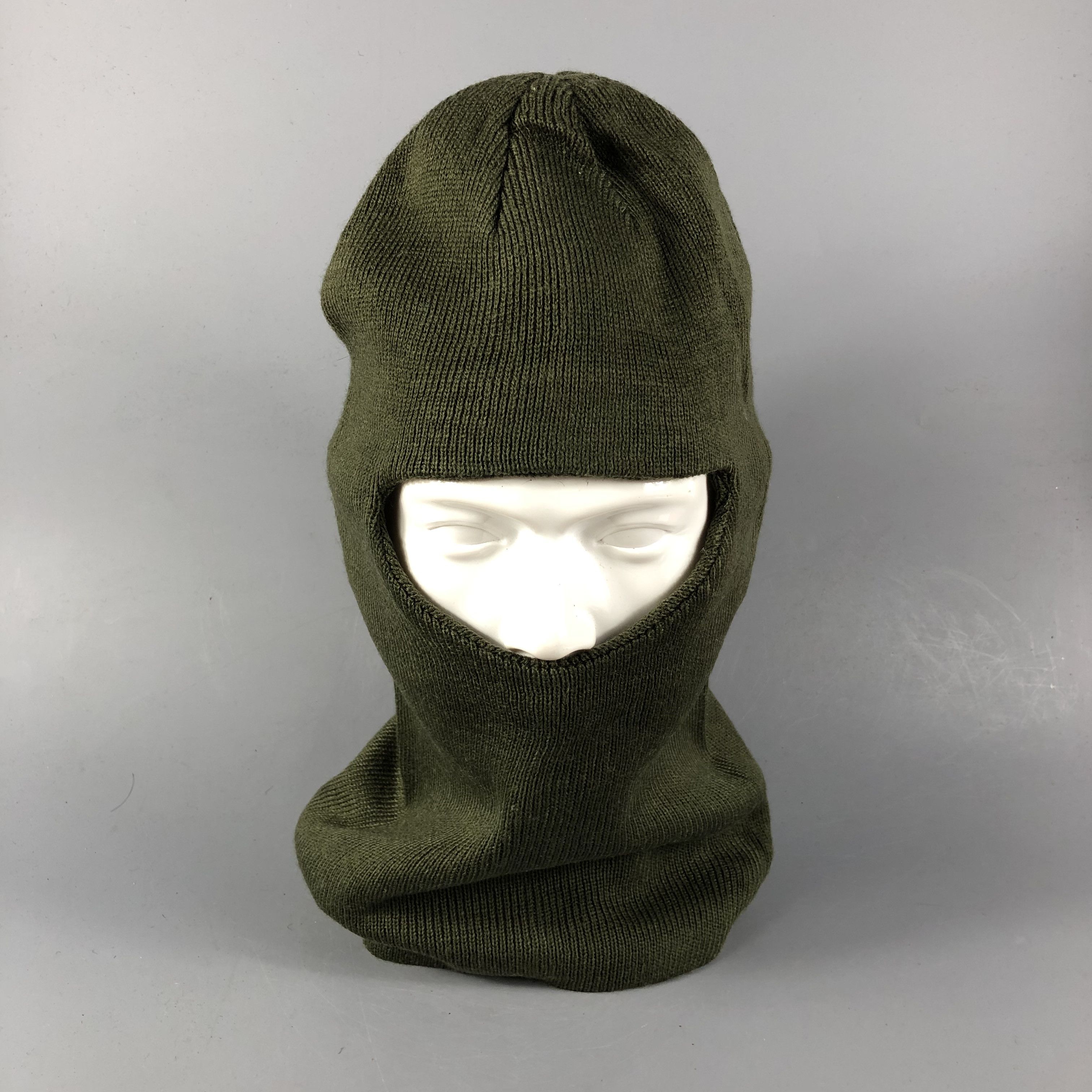 Hypebeast Greenish Balaclava Ski Beanie Snowcap Snow Hat B794 Size ONE SIZE - 1 Thumbnail