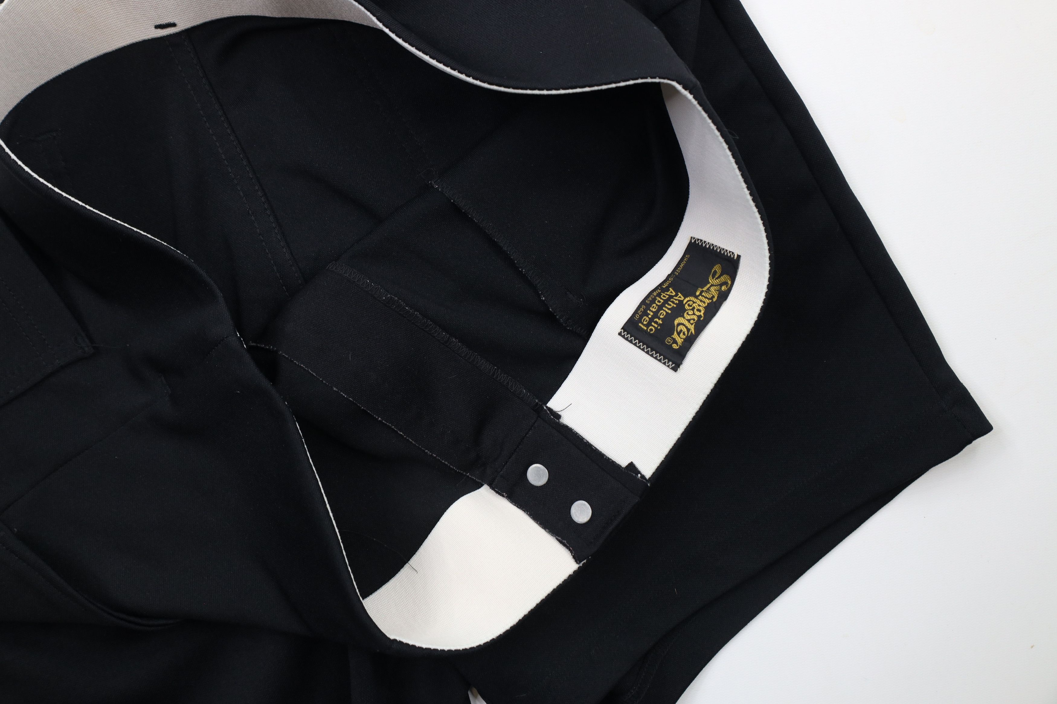 Swingster × Vintage Vintage 70s Swingster Knit Coach Coaches Shorts Black USA Size US 40 / EU 56 - 7 Thumbnail