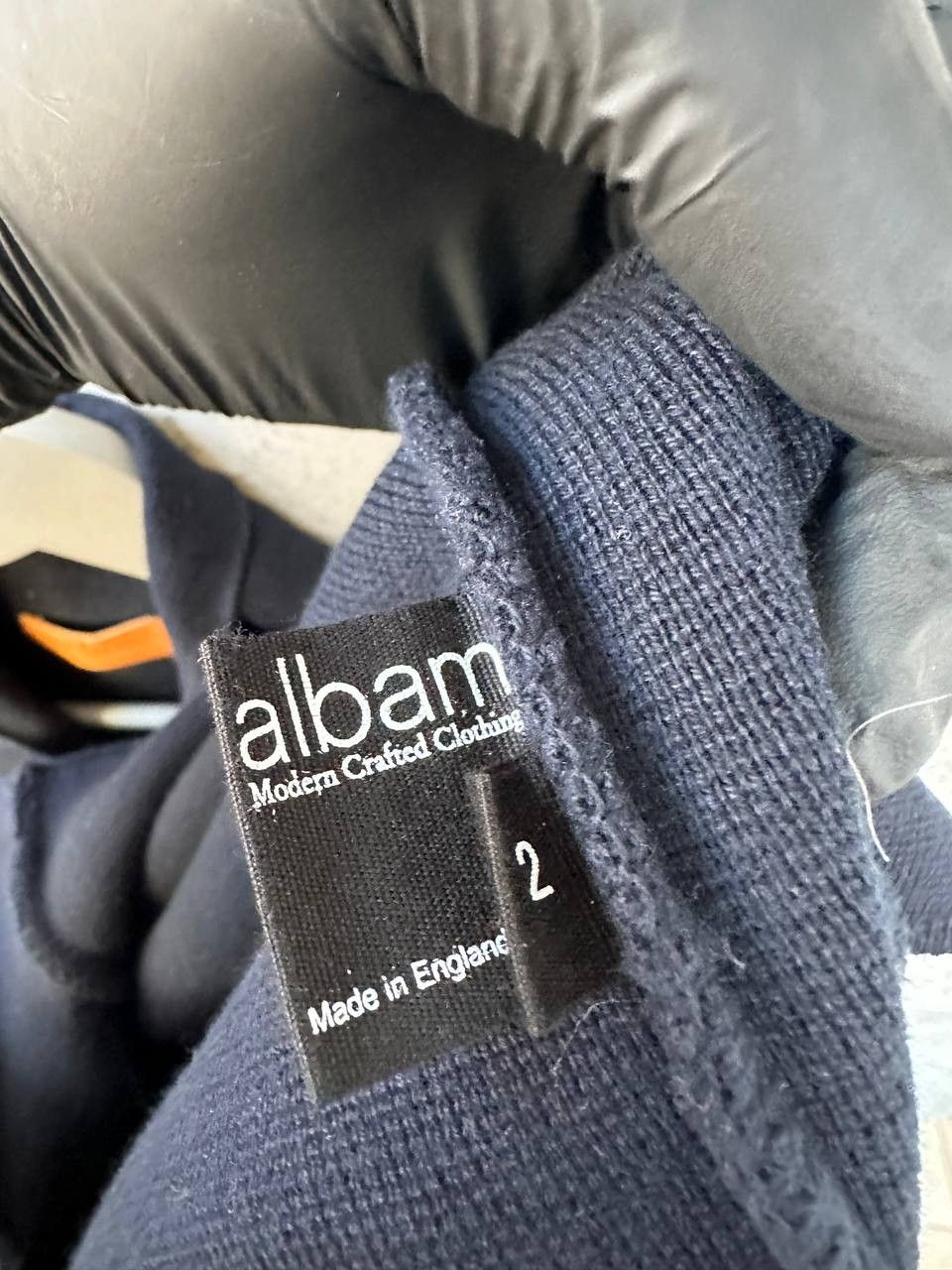 Albam × Black Label × Designer Albam Vest Gilet Sleevless Striped Sweater England Zip Size US M / EU 48-50 / 2 - 9 Thumbnail