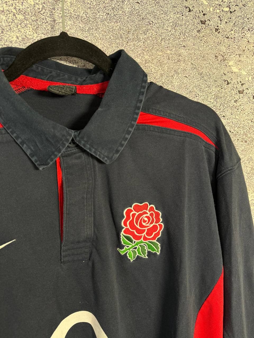 Nike 90's Vintage England Rugby Nike Team Blokcore Jersey Size US XXL / EU 58 / 5 - 8 Thumbnail