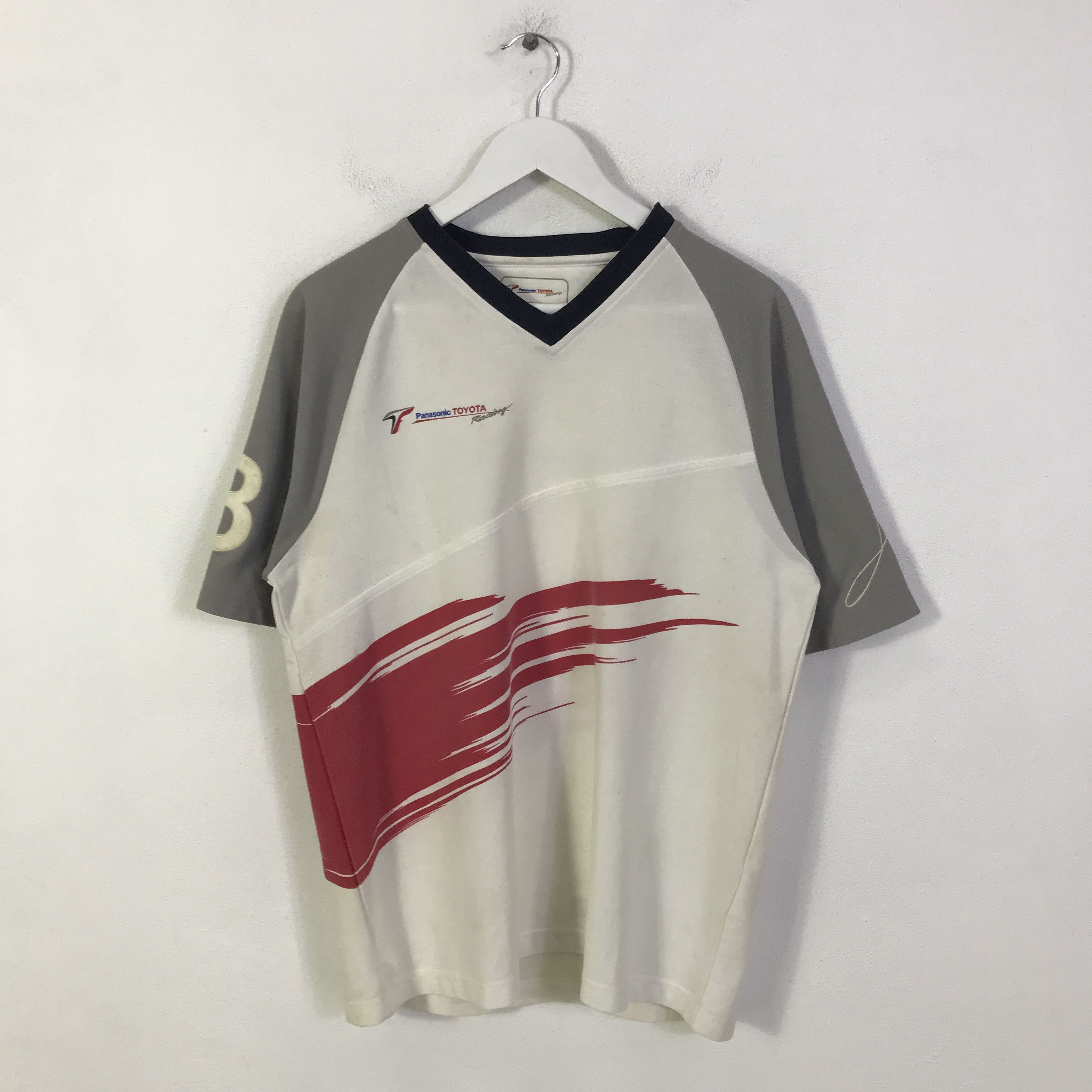 Japanese Brand panasonic x toyota t-shirt K117B5 Size US L / EU 52-54 / 3 - 1 Thumbnail