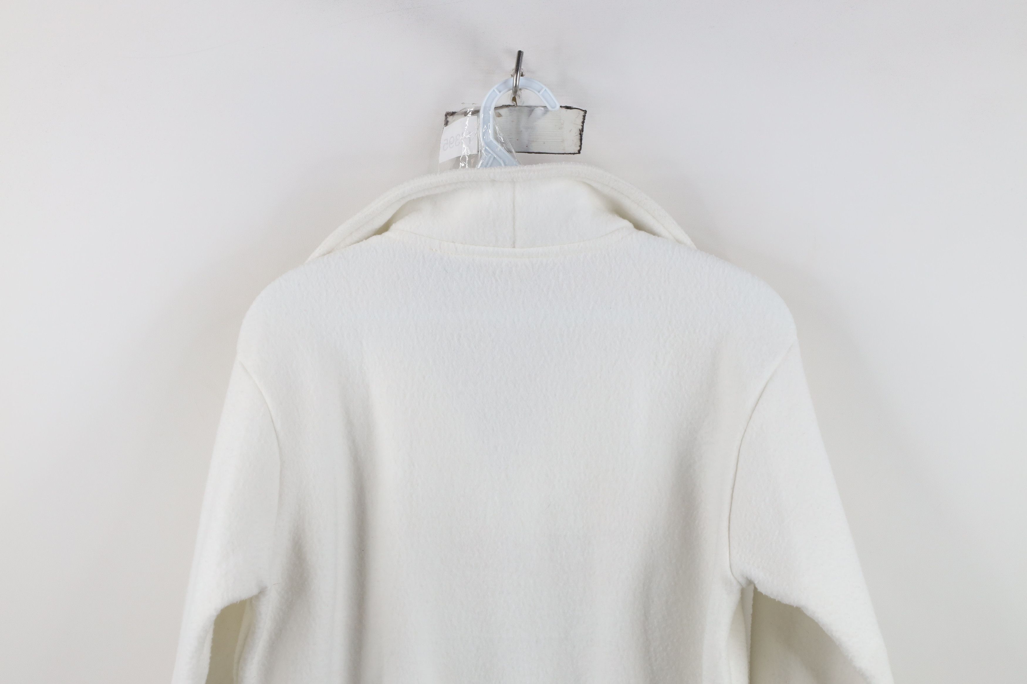 Vintage Vintage 90s Streetwear Half Zip Pullover Sweater White Size S / US 4 / IT 40 - 10 Thumbnail