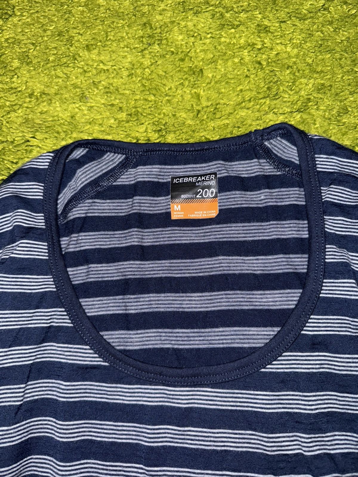 Designer × Icebreaker Icebreaker 100% merino wool striped thermo longsleeve Size M / US 6-8 / IT 42-44 - 5 Thumbnail