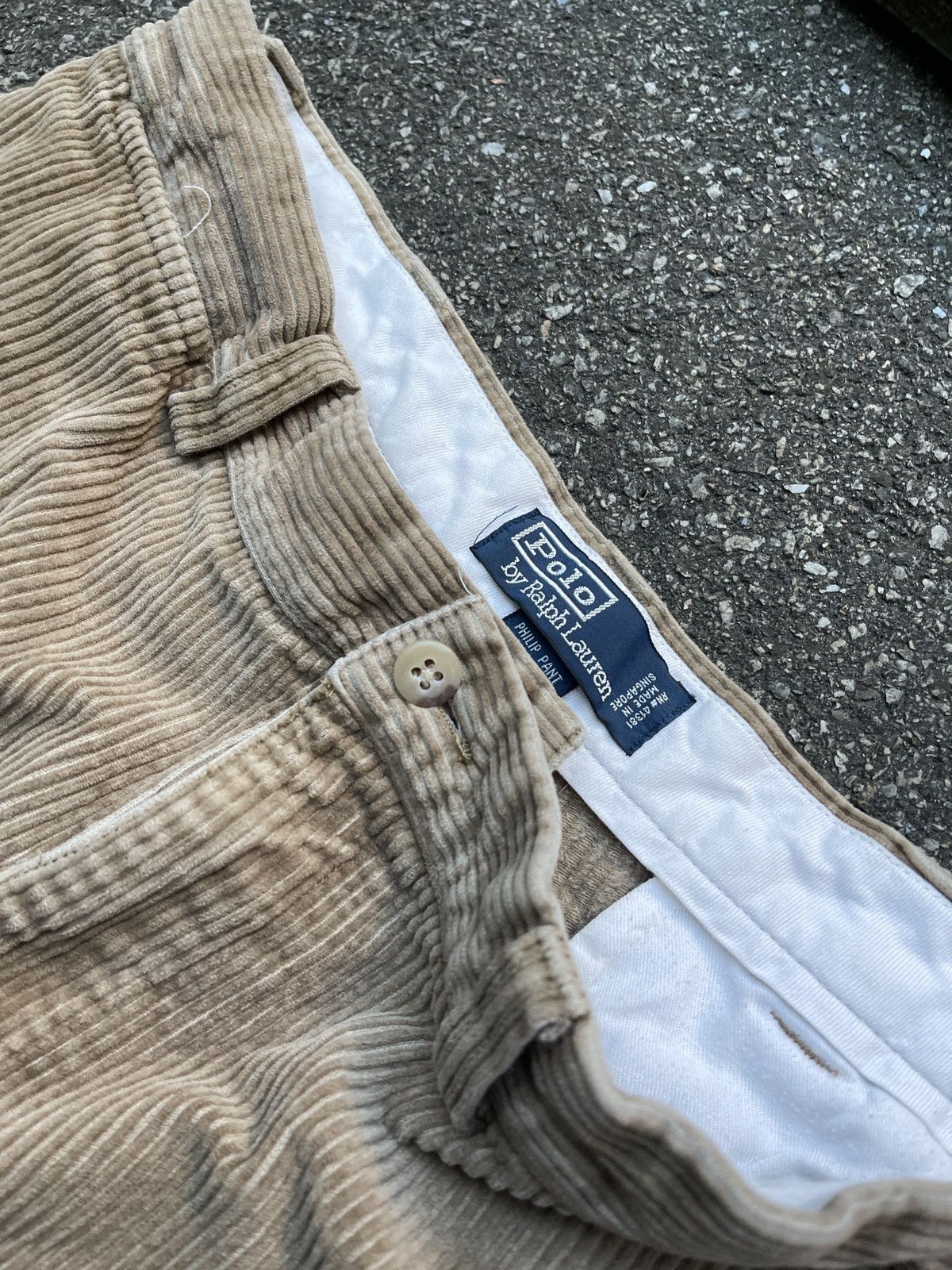 Polo Ralph Lauren × Vintage Polo Ralph Lauren vintage velvet pants Size US 34 / EU 50 - 6 Thumbnail