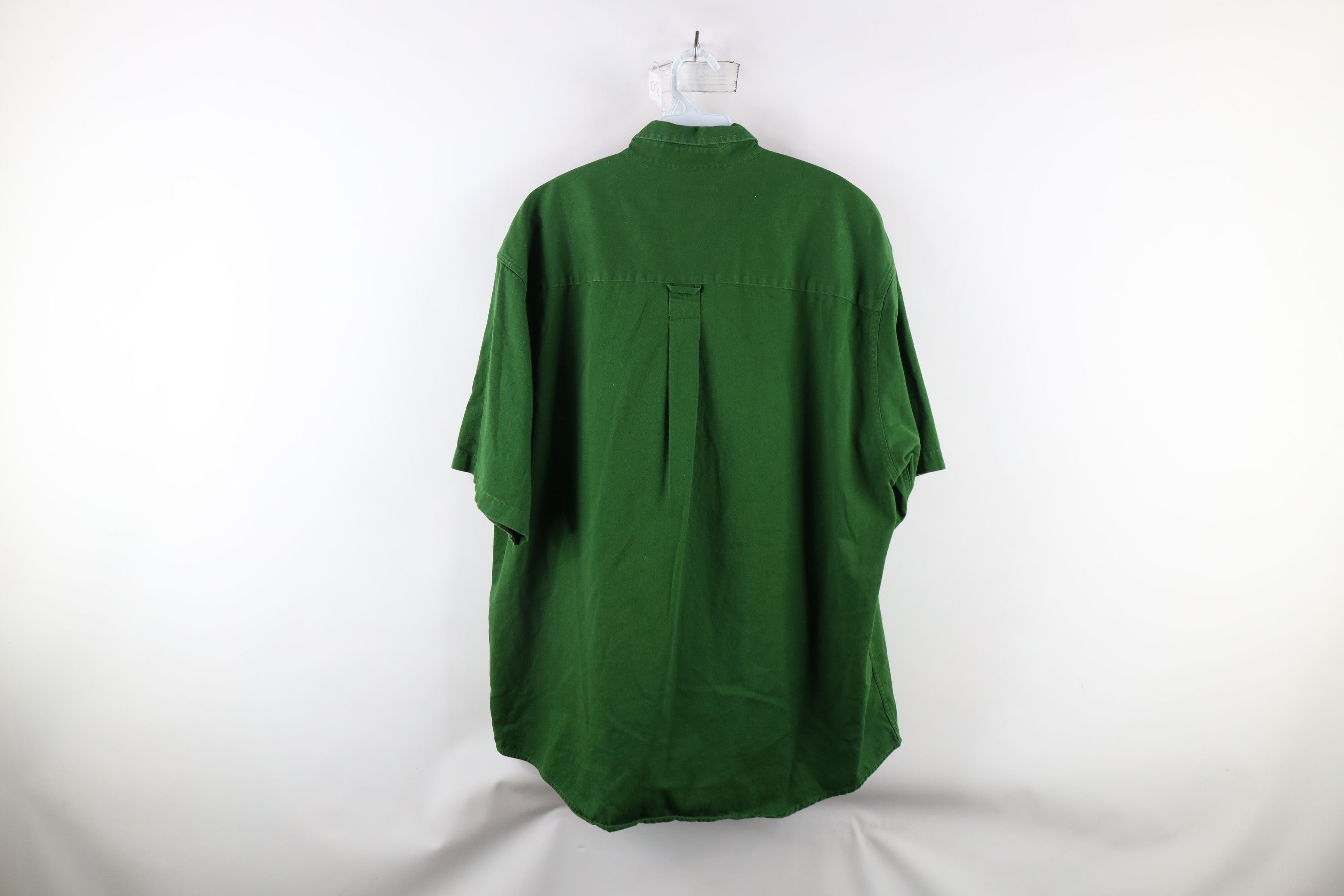 Eddie Bauer × Vintage Vintage 90s Eddie Bauer Short Sleeve Button Shirt Size US L / EU 52-54 / 3 - 8 Thumbnail